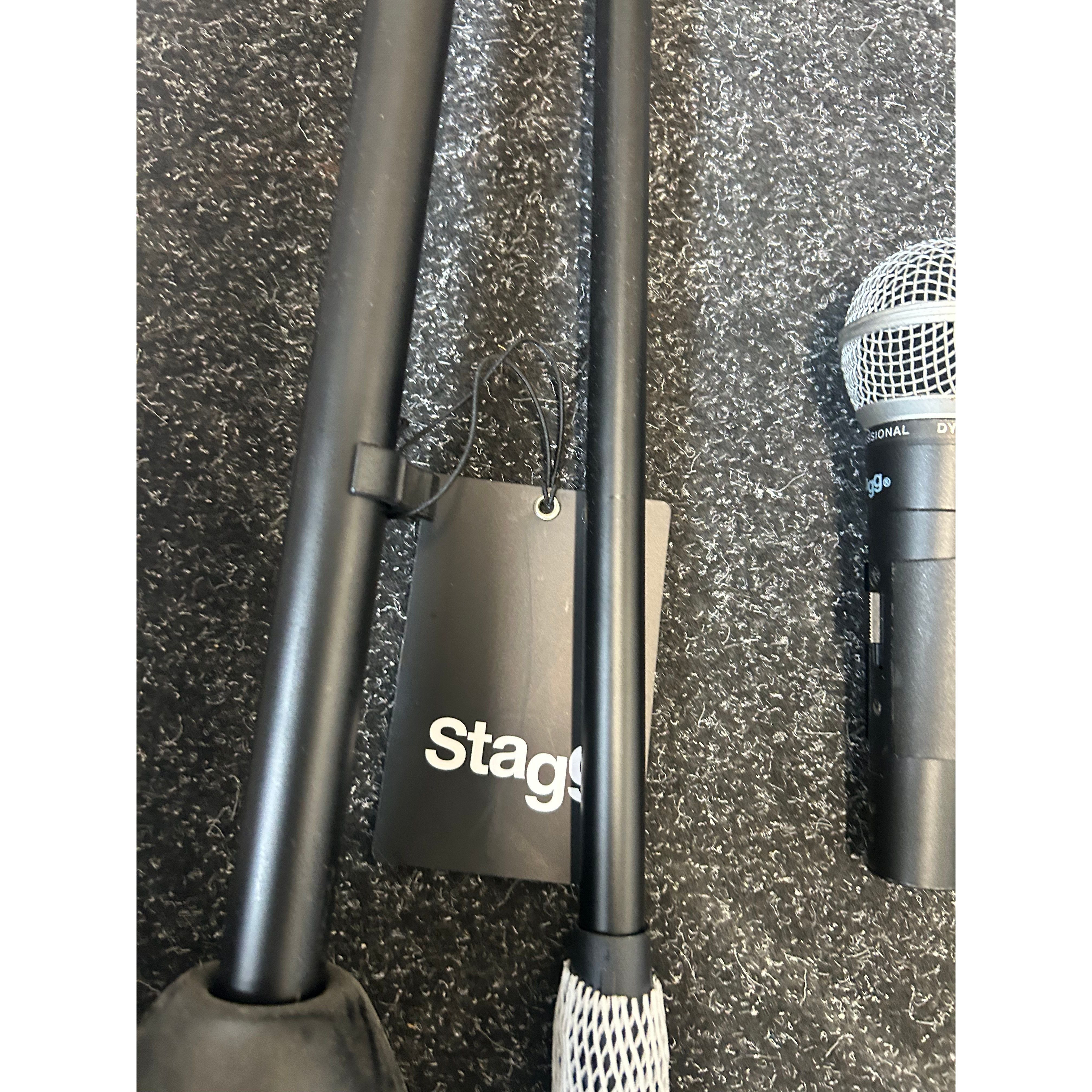 Stagg Microphone Performer Set, Mic, Stand and Clip - B-Stock