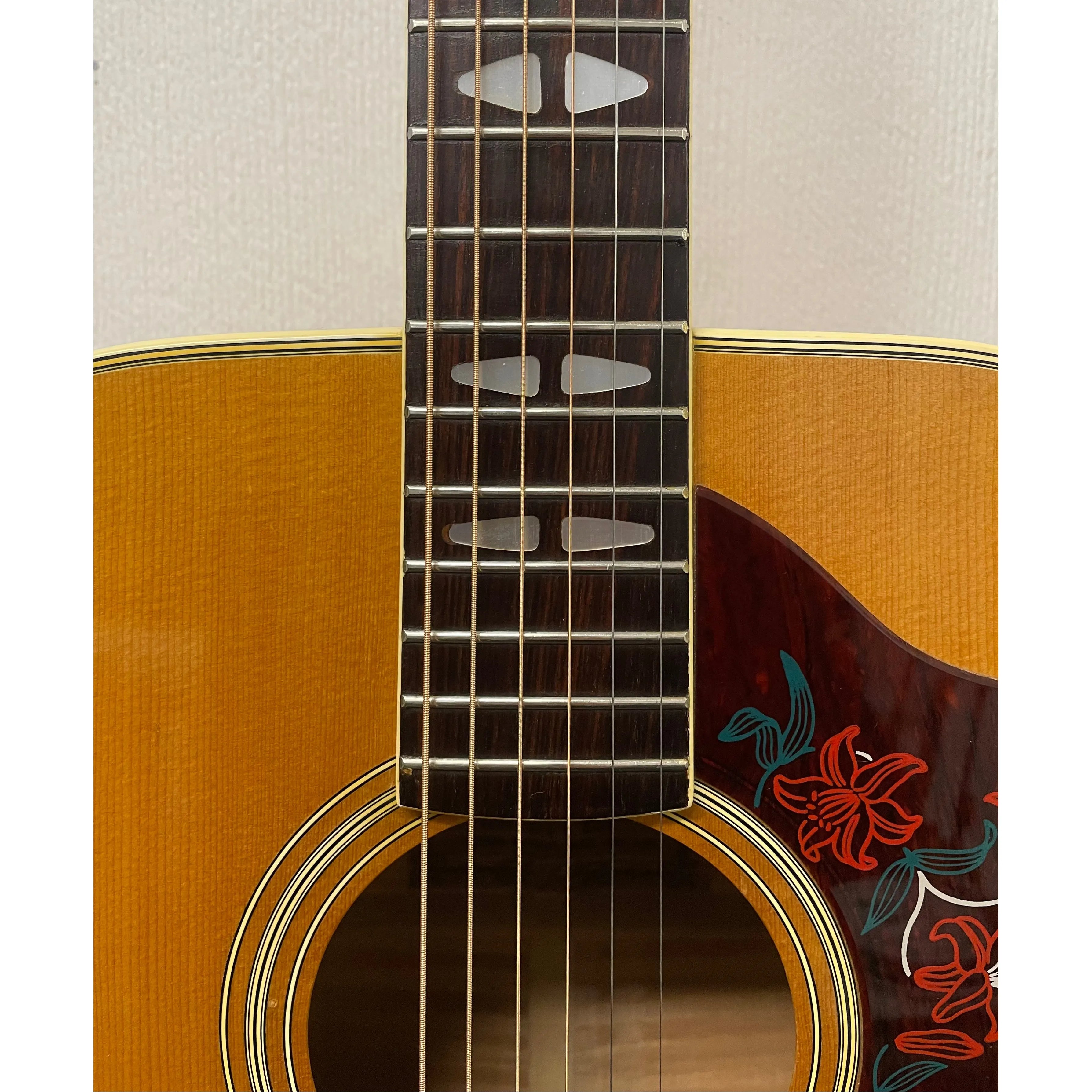 Terada FW504 Dove Style Acoustic Guitar, Made in Japan, 1970's, with Hardcase Pre-Owned