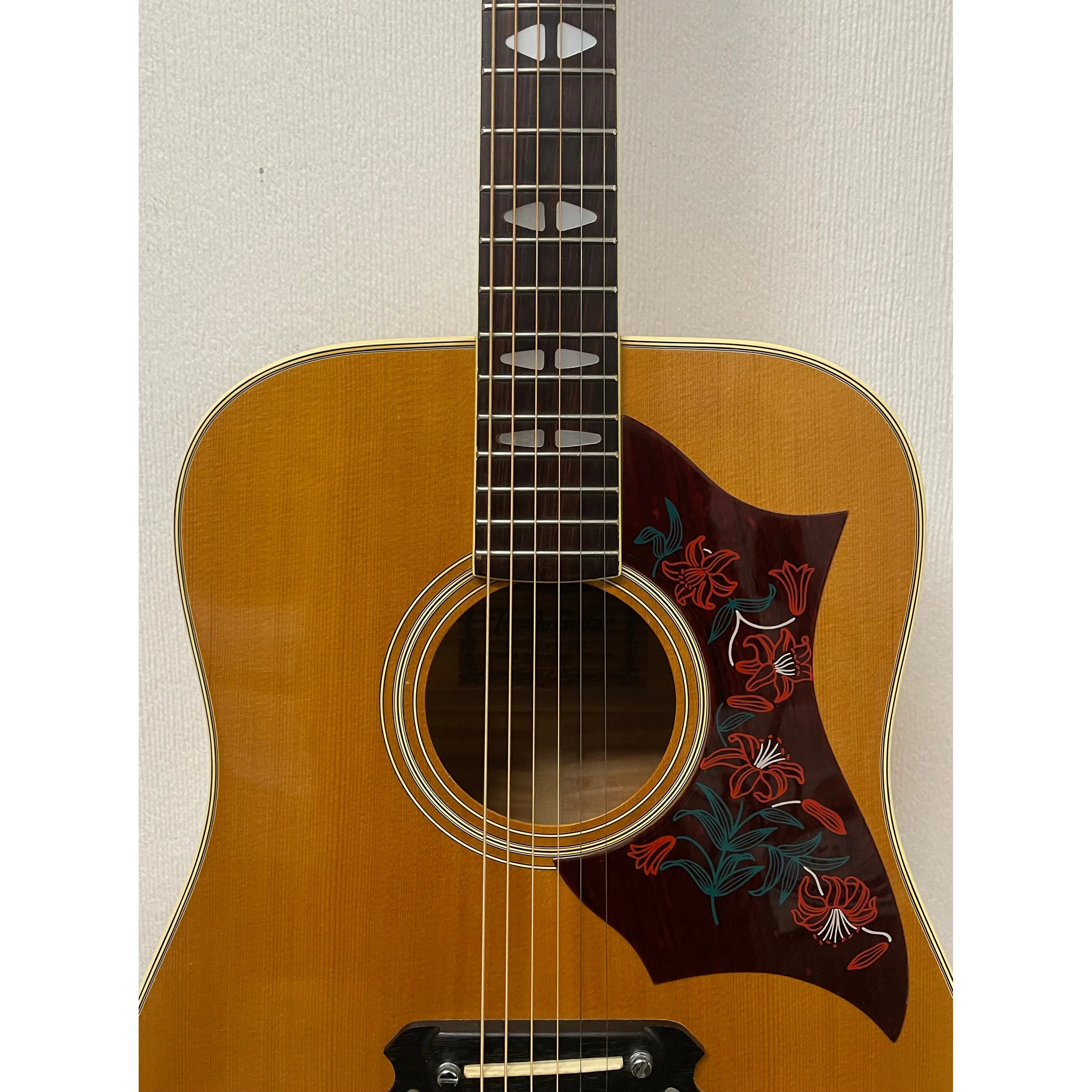 Terada FW504 Dove Style Acoustic Guitar, Made in Japan, 1970's, with Hardcase Pre-Owned