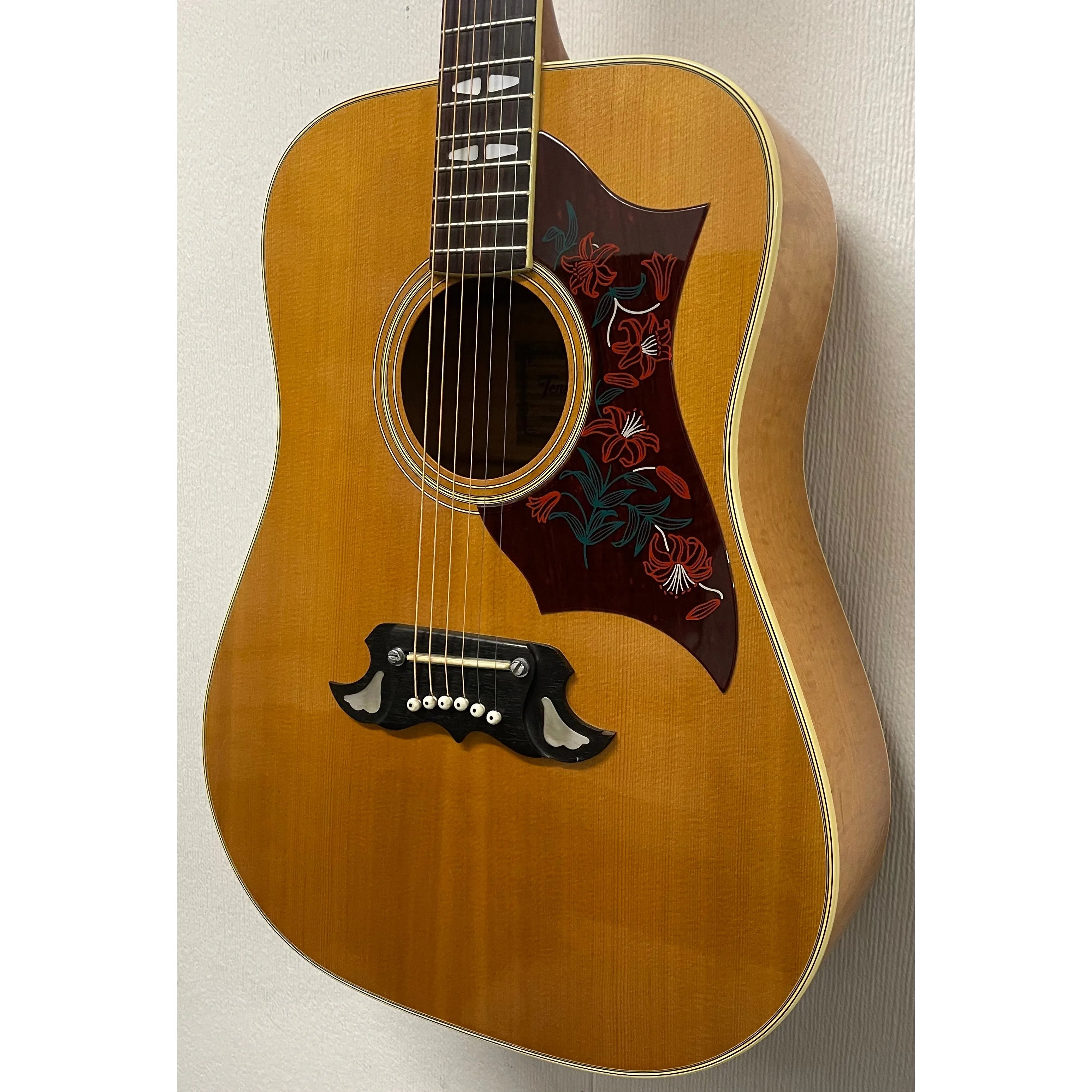 Terada FW504 Dove Style Acoustic Guitar, Made in Japan, 1970's, with Hardcase Pre-Owned