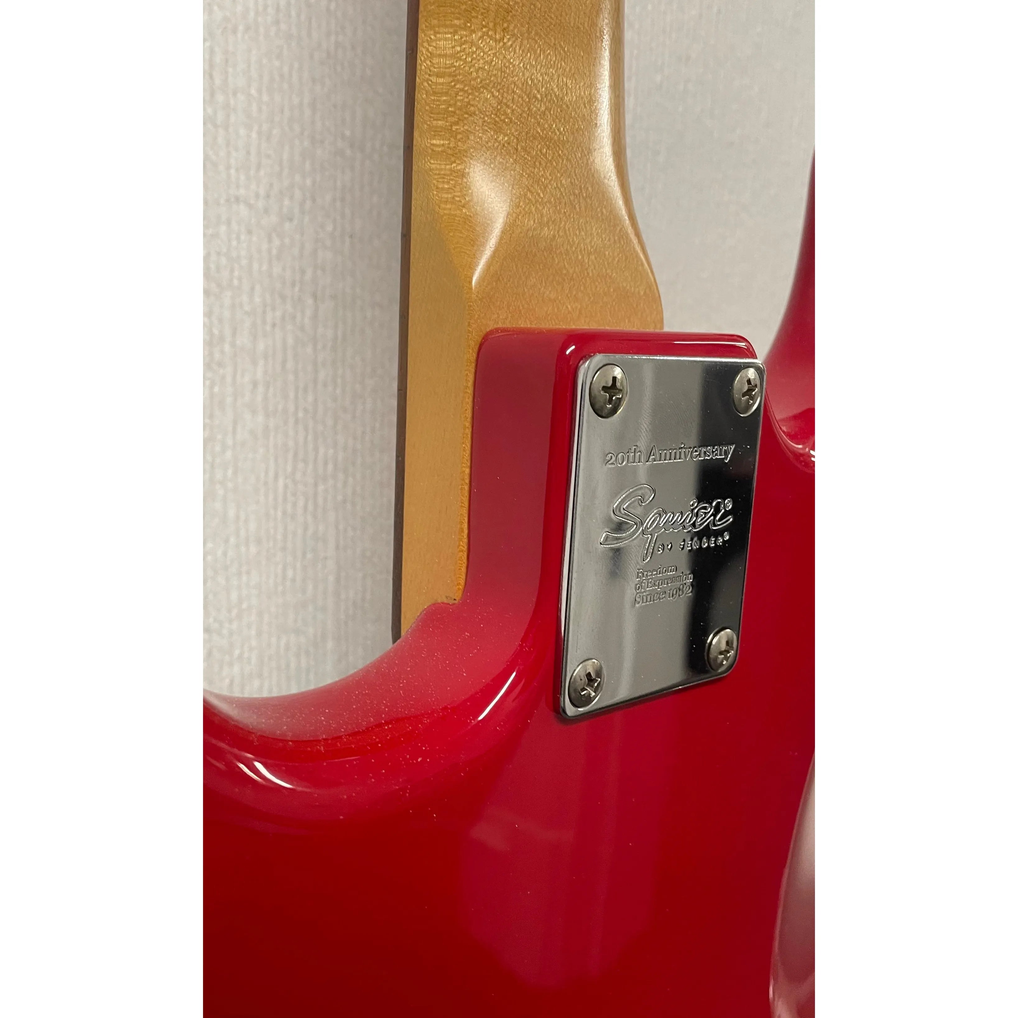 Squier Affinity 20th Anniversary Stratocaster in Red Pre-Owned