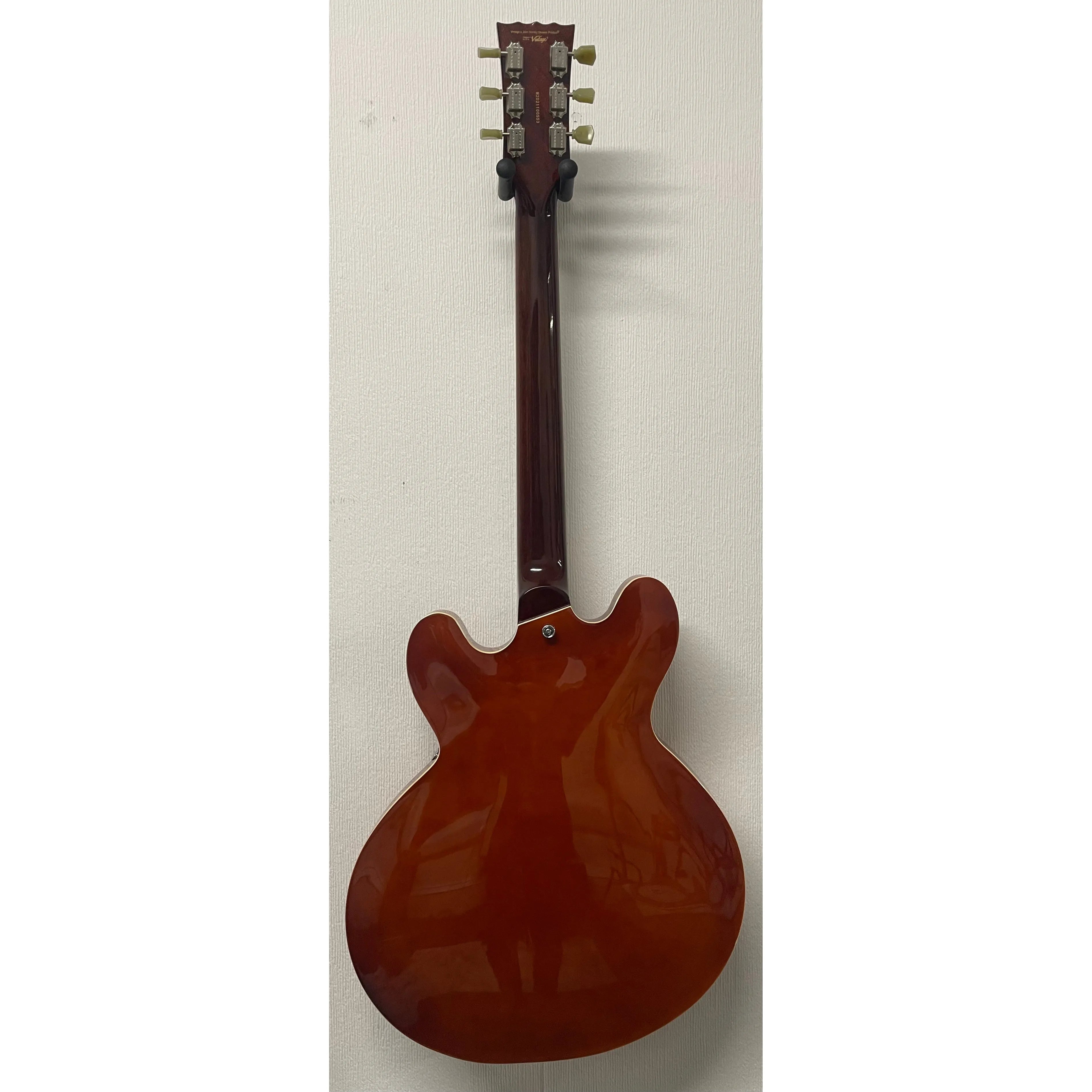 Vintage Hollowbody Electric Guitar VSA500 in Honeyburst Pre-Owned