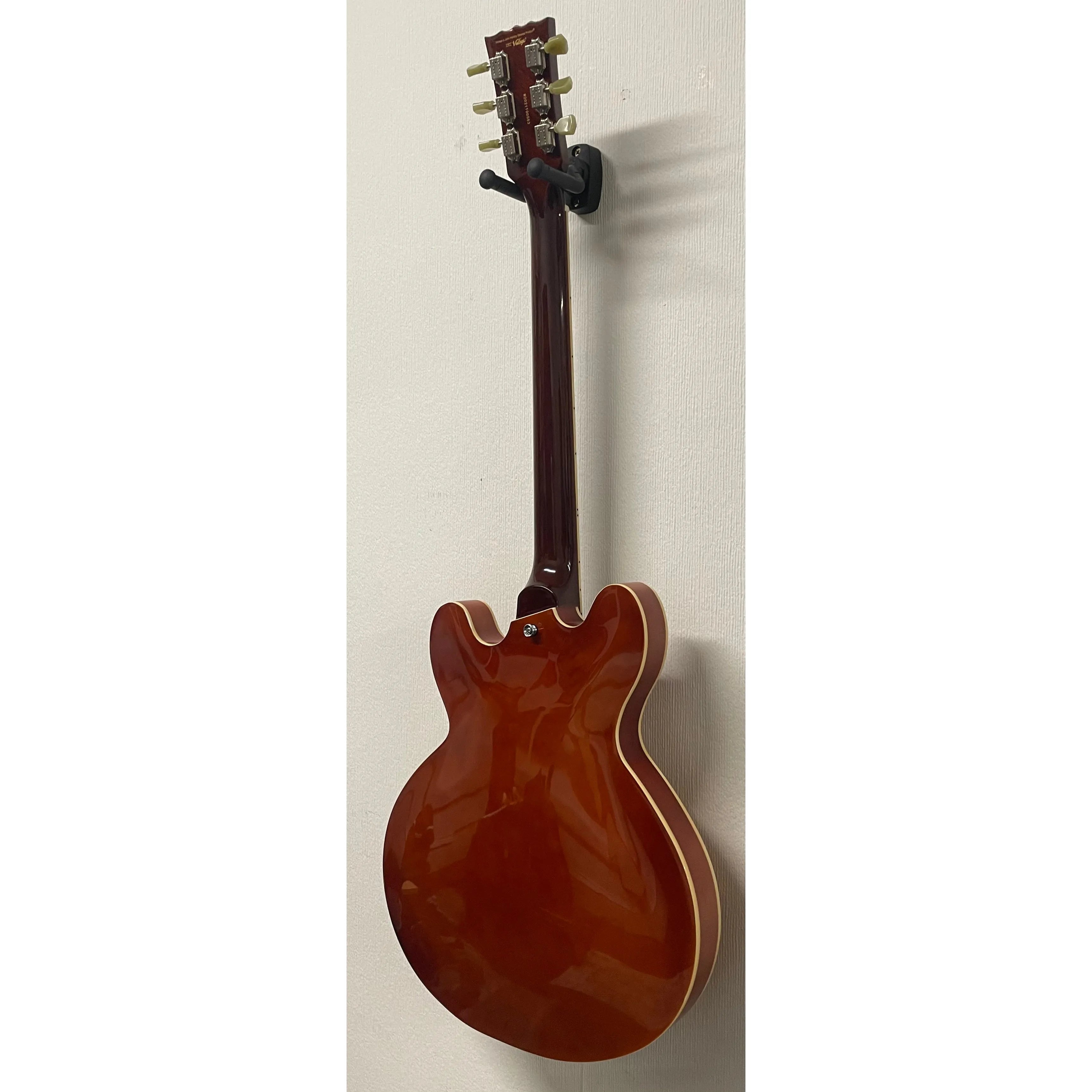 Vintage Hollowbody Electric Guitar VSA500 in Honeyburst Pre-Owned