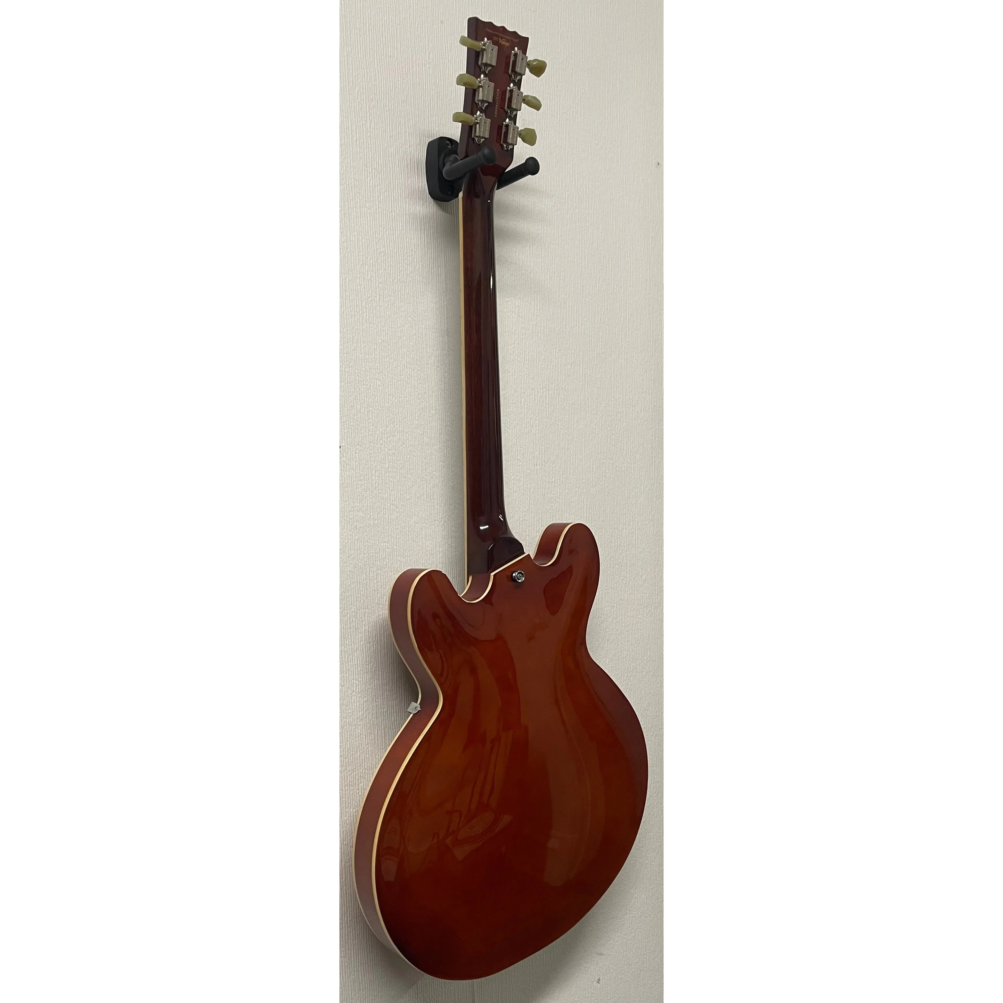 Vintage Hollowbody Electric Guitar VSA500 in Honeyburst Pre-Owned