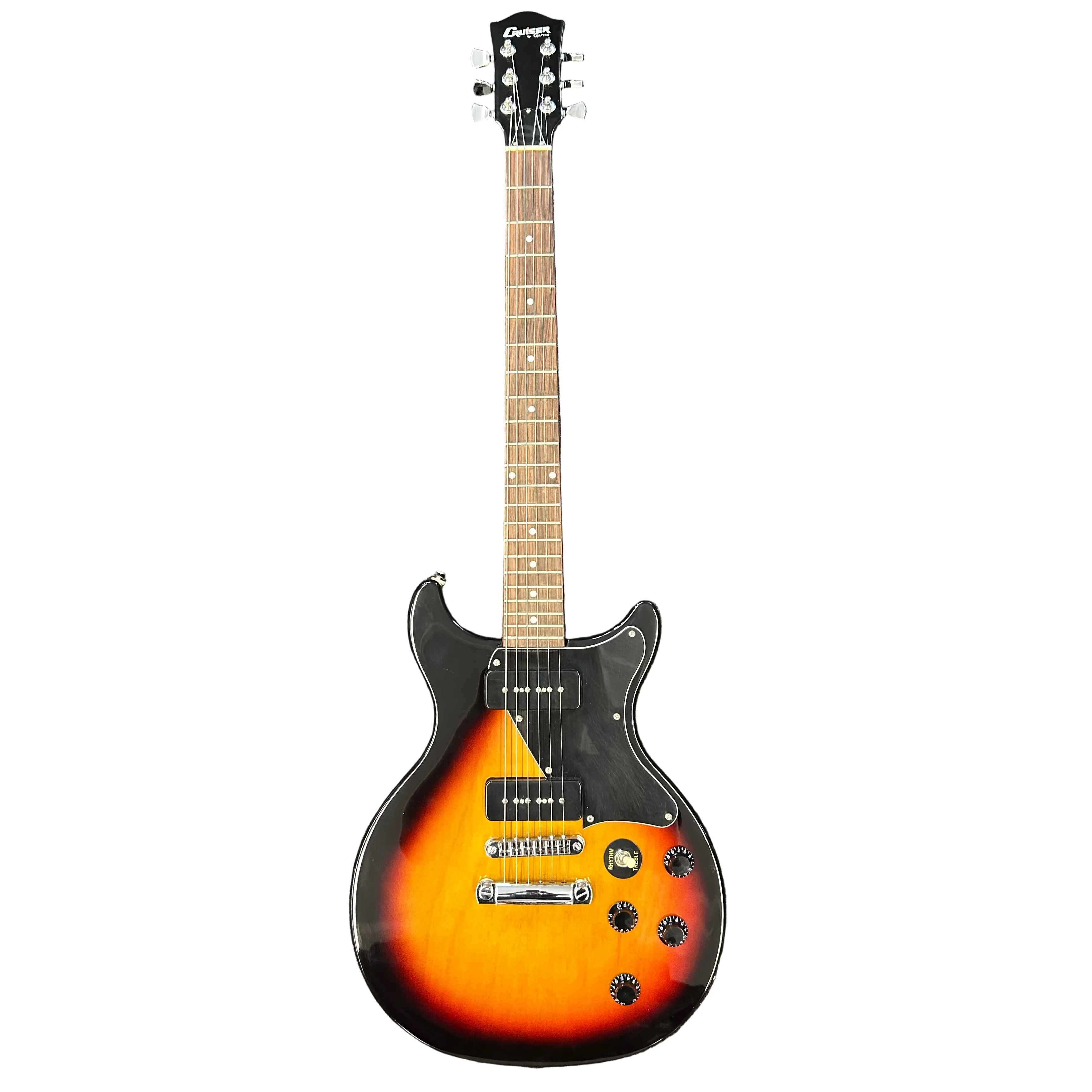 Cruiser by Crafter DC LJ550 Double Cut LP-Style Electric Guitar with P90’s in Sunburst Pre-Owned