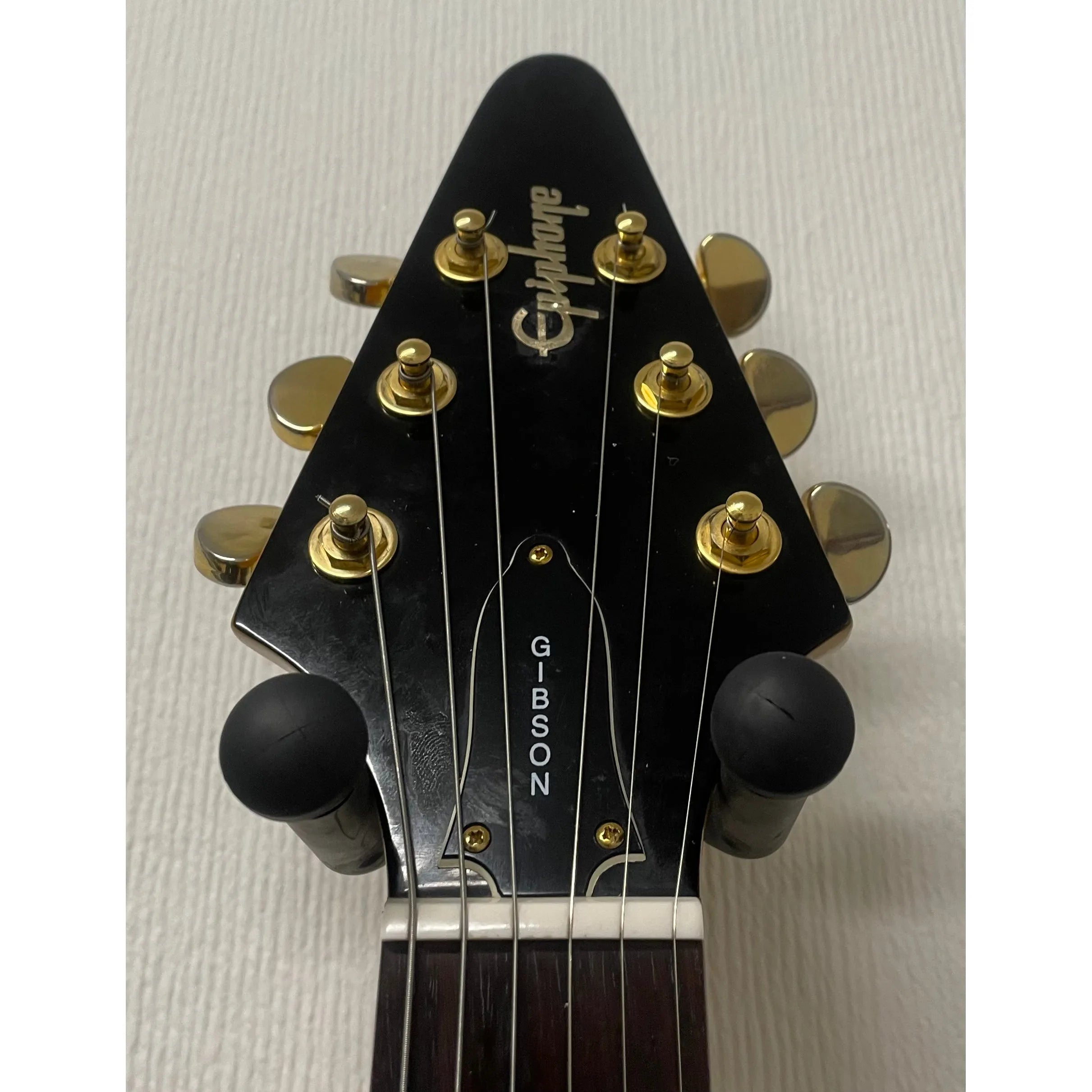 Epiphone Flying V in Natural, 2003, Korean, Unsung, Electric Guitar Pre-Owned