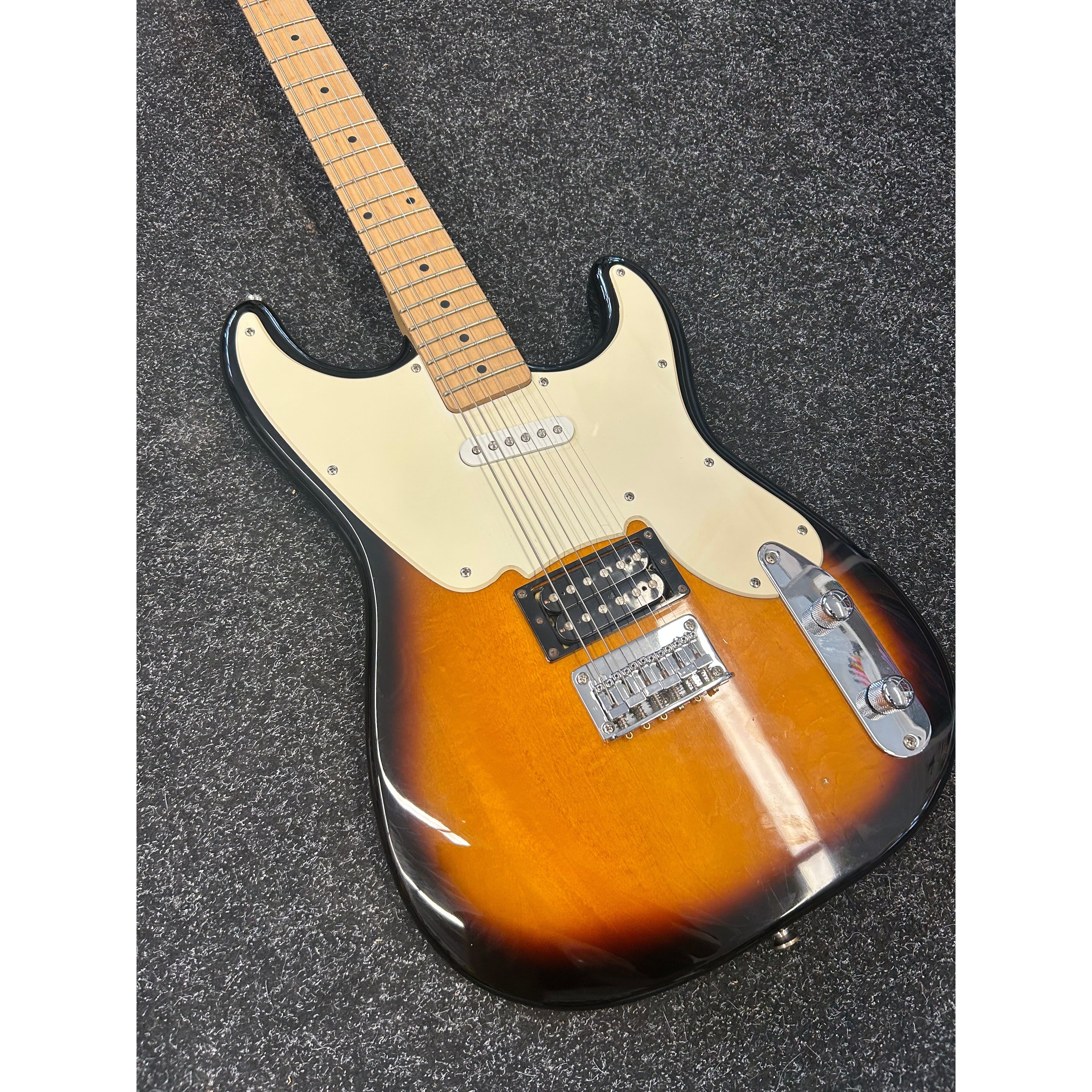 Squier by Fender ’51 Vintage Modified Hybrid Electric Guitar in Sunburst, 2007, Indonesia with Hardcase Pre-Owned