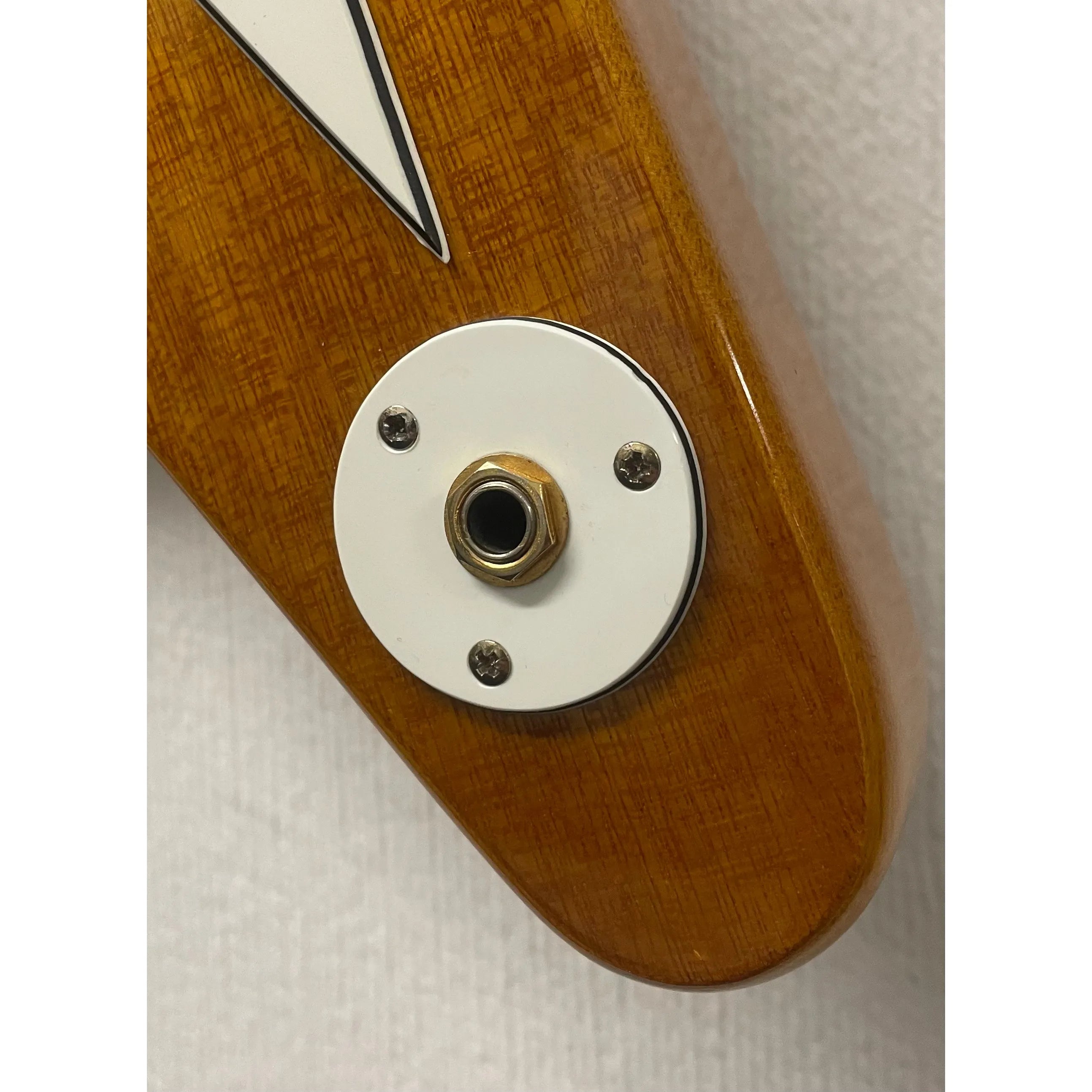 Epiphone Flying V in Natural, 2003, Korean, Unsung, Electric Guitar Pre-Owned