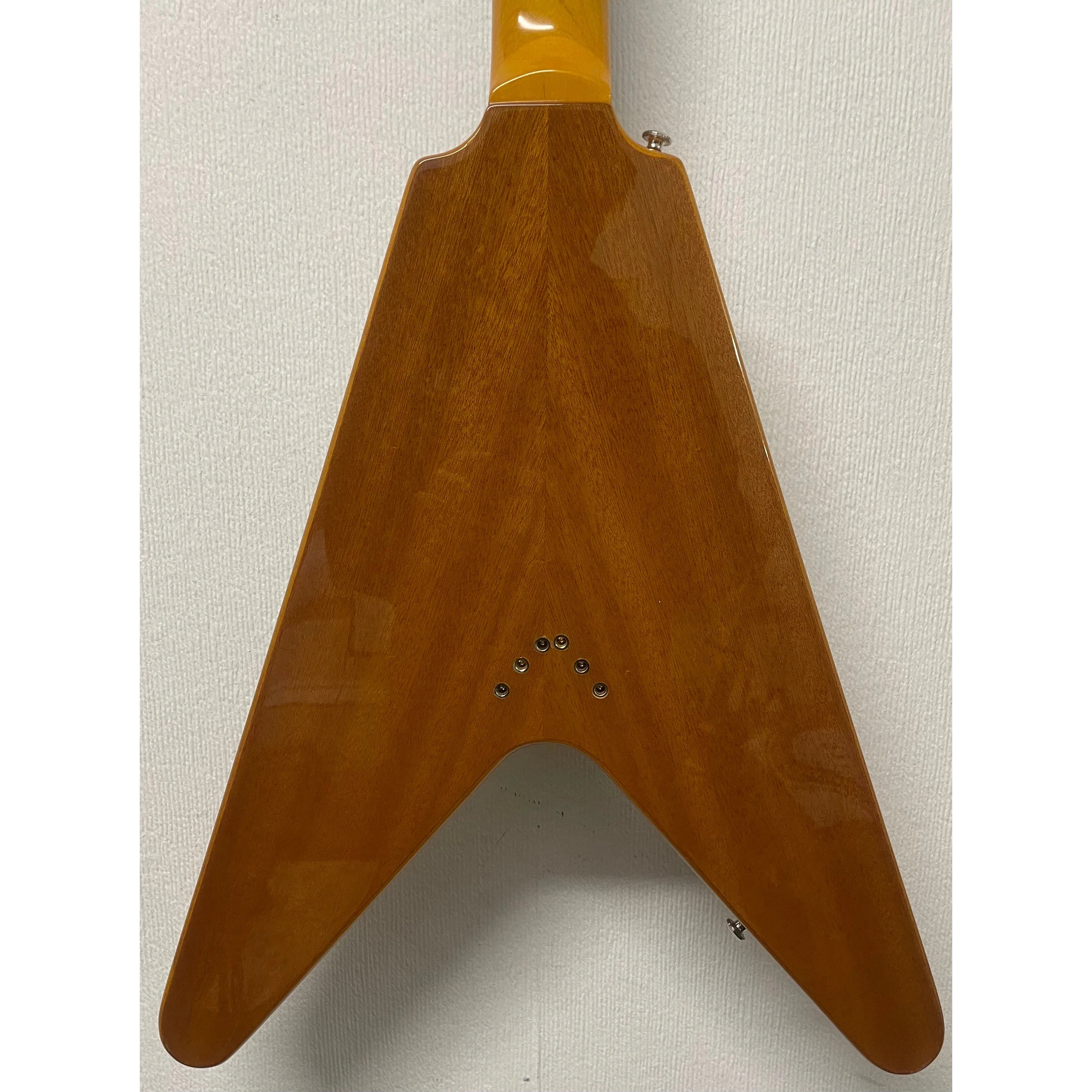 Epiphone Flying V in Natural, 2003, Korean, Unsung, Electric Guitar Pre-Owned