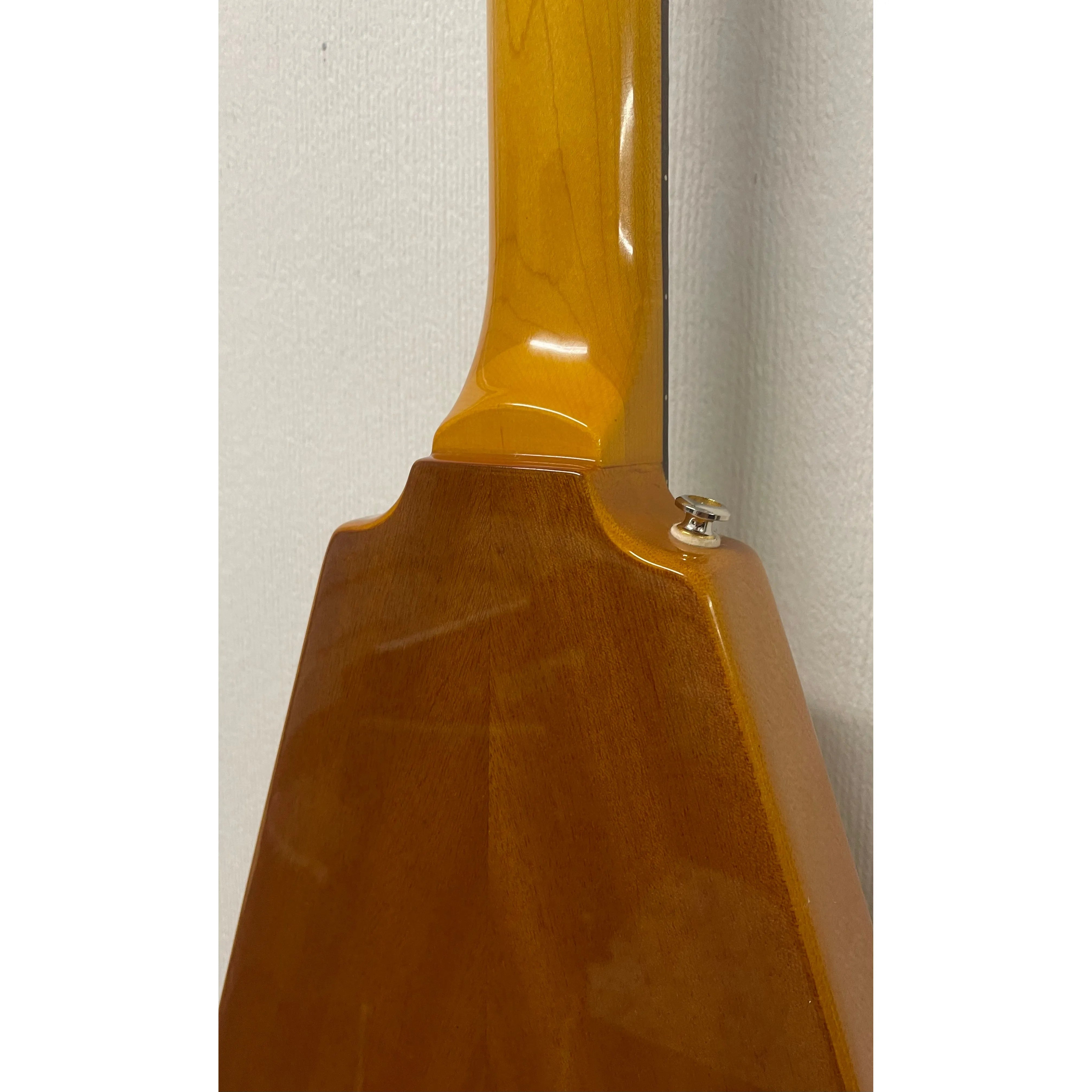 Epiphone Flying V in Natural, 2003, Korean, Unsung, Electric Guitar Pre-Owned