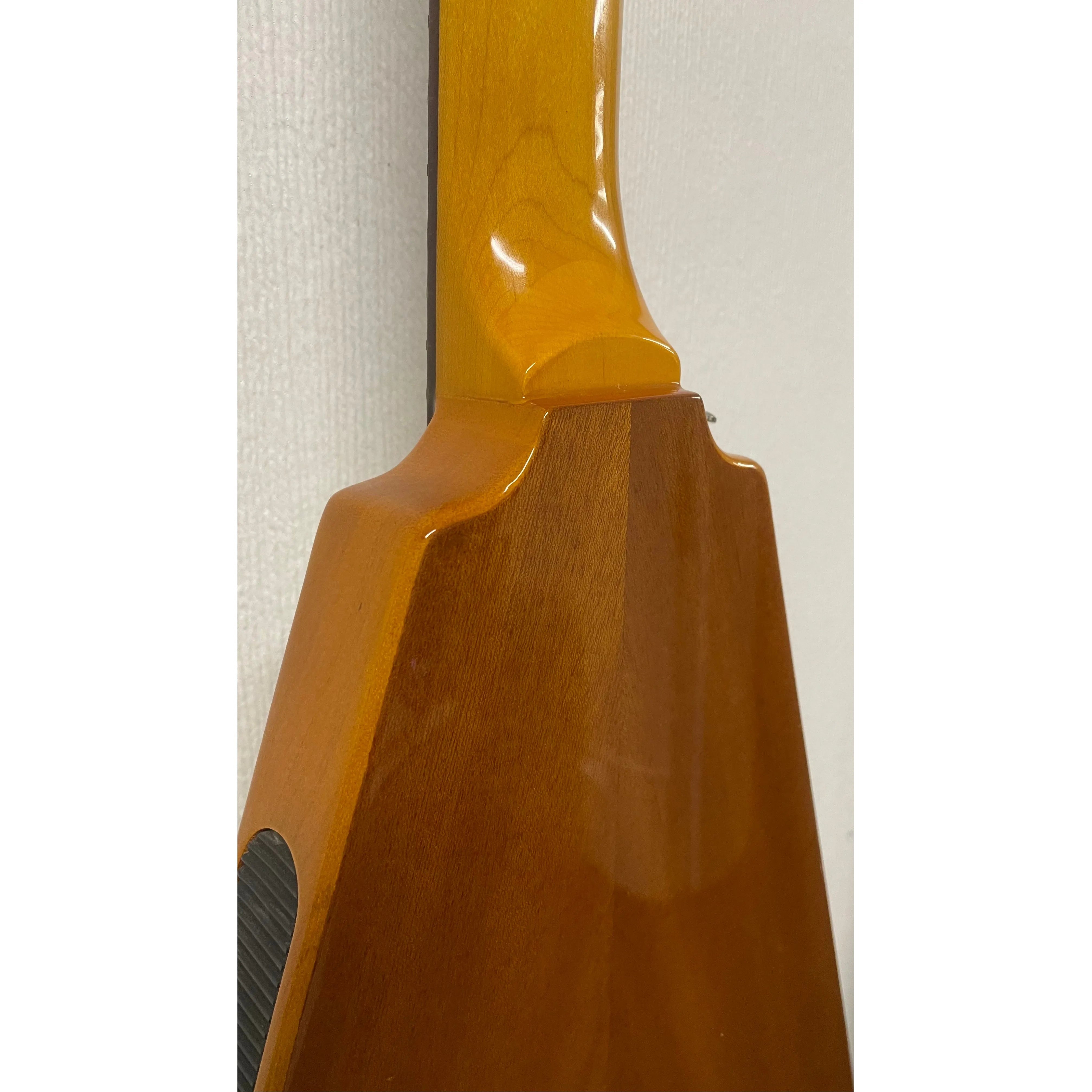 Epiphone Flying V in Natural, 2003, Korean, Unsung, Electric Guitar Pre-Owned