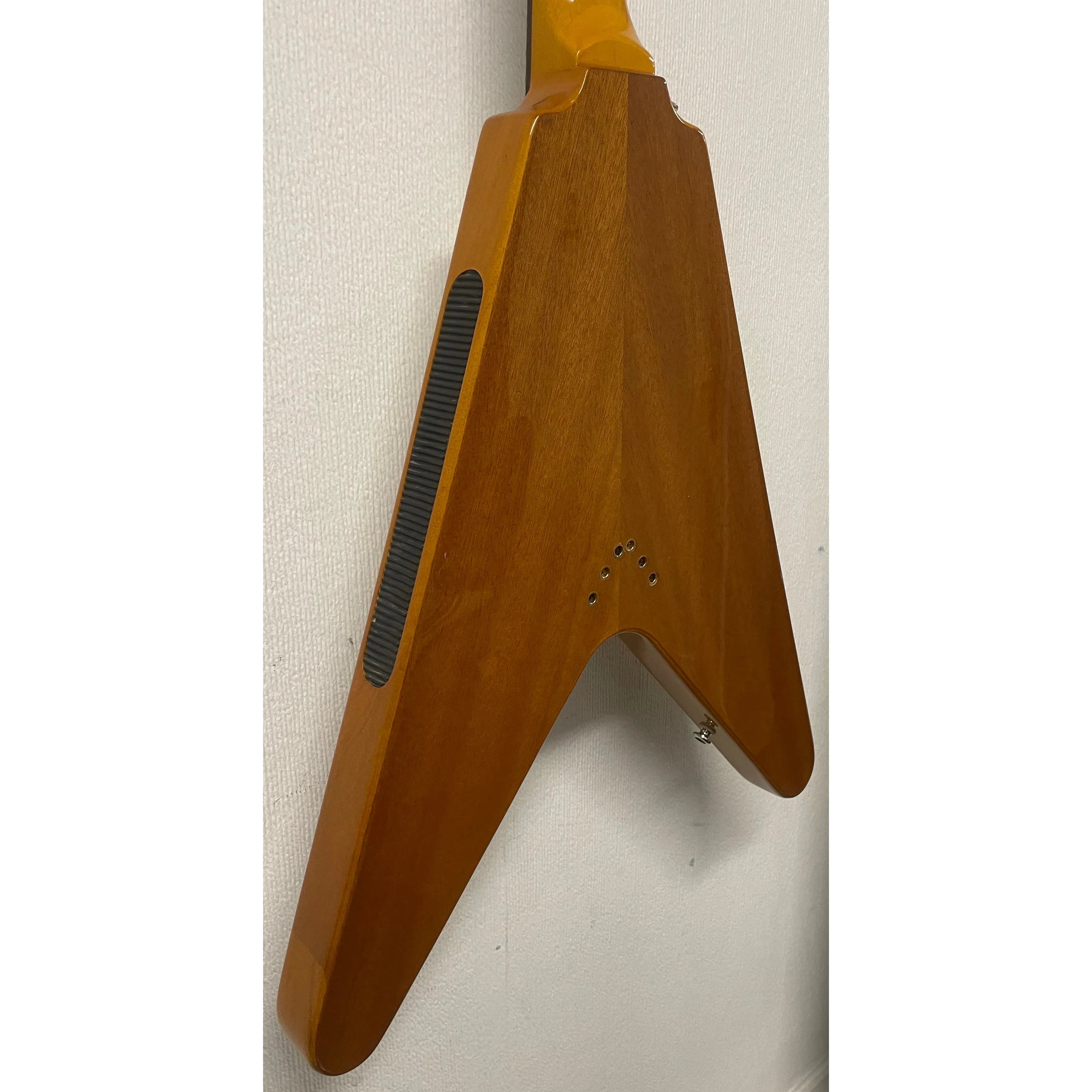 Epiphone Flying V in Natural, 2003, Korean, Unsung, Electric Guitar Pre-Owned