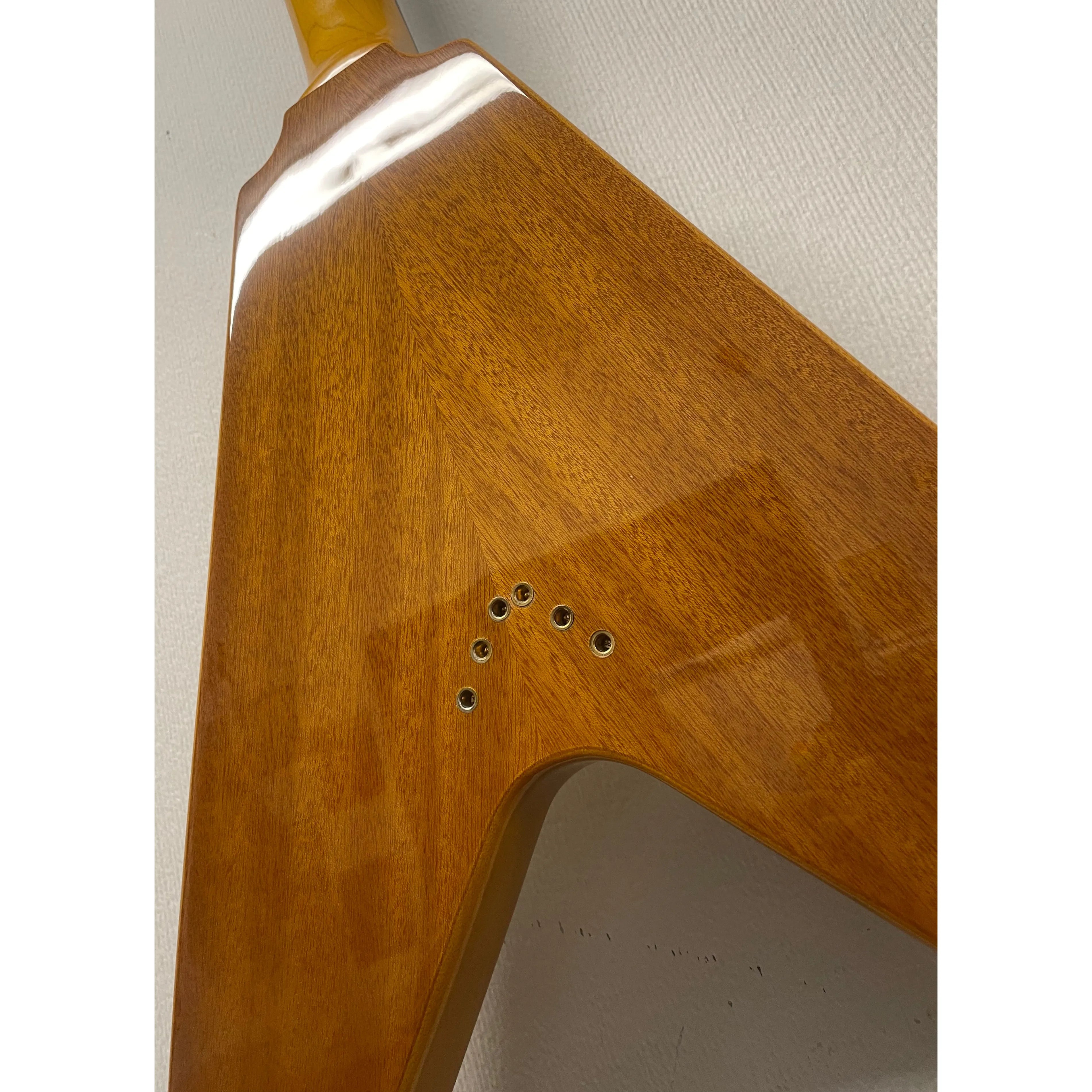 Epiphone Flying V in Natural, 2003, Korean, Unsung, Electric Guitar Pre-Owned