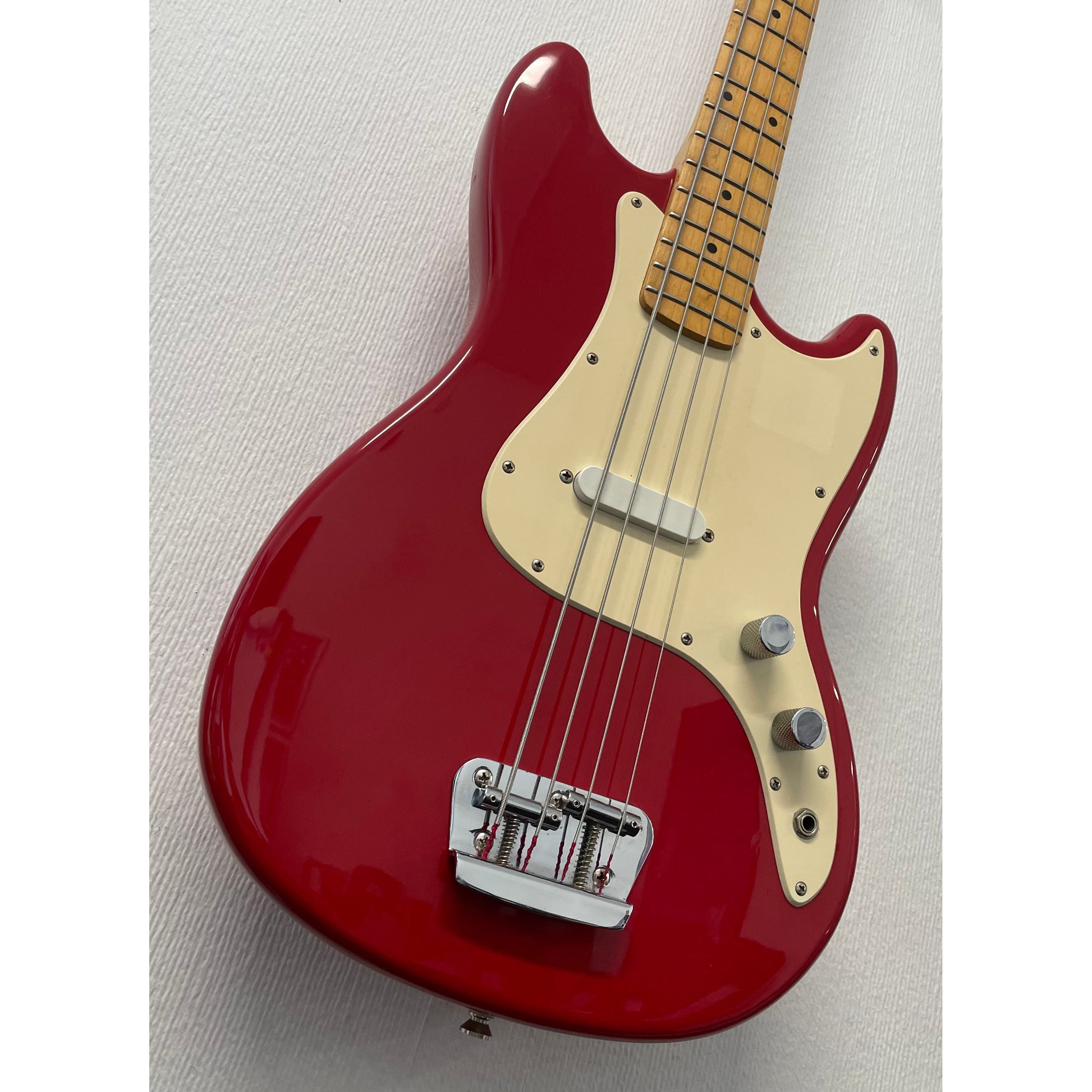 Squier Affinity Bronco Bass in Torino Red Pre-Owned