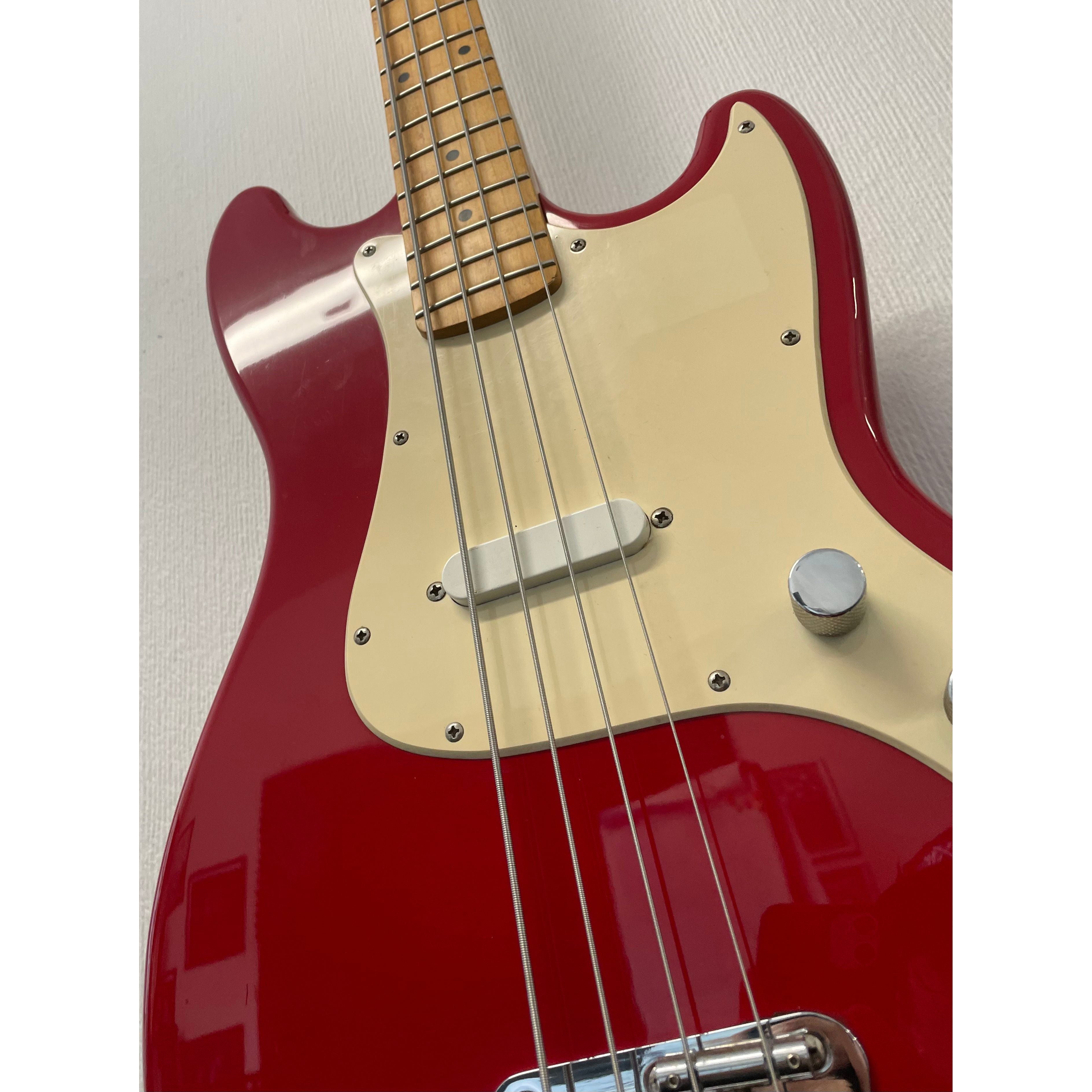 Squier Affinity Bronco Bass in Torino Red Pre-Owned