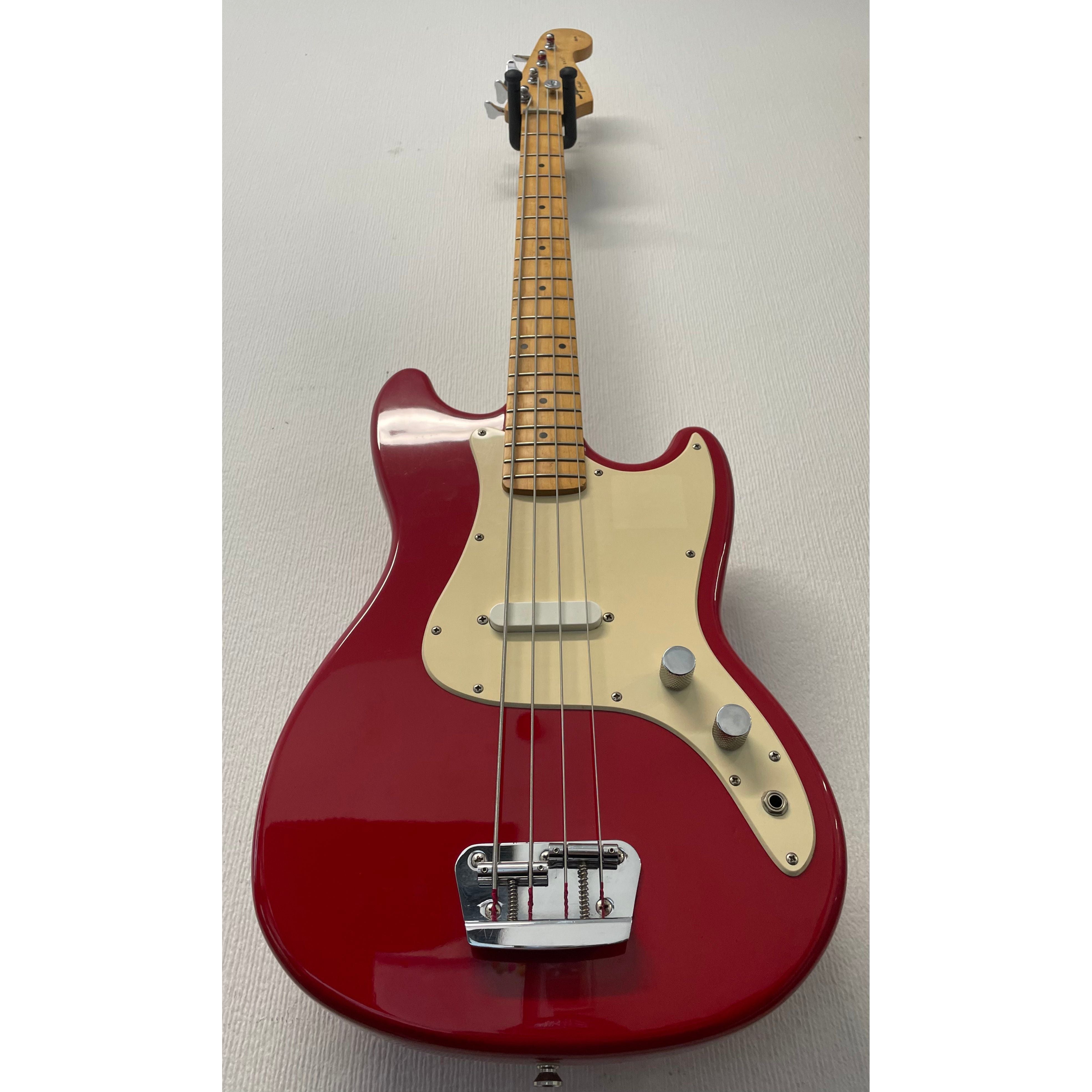 Squier Affinity Bronco Bass in Torino Red Pre-Owned