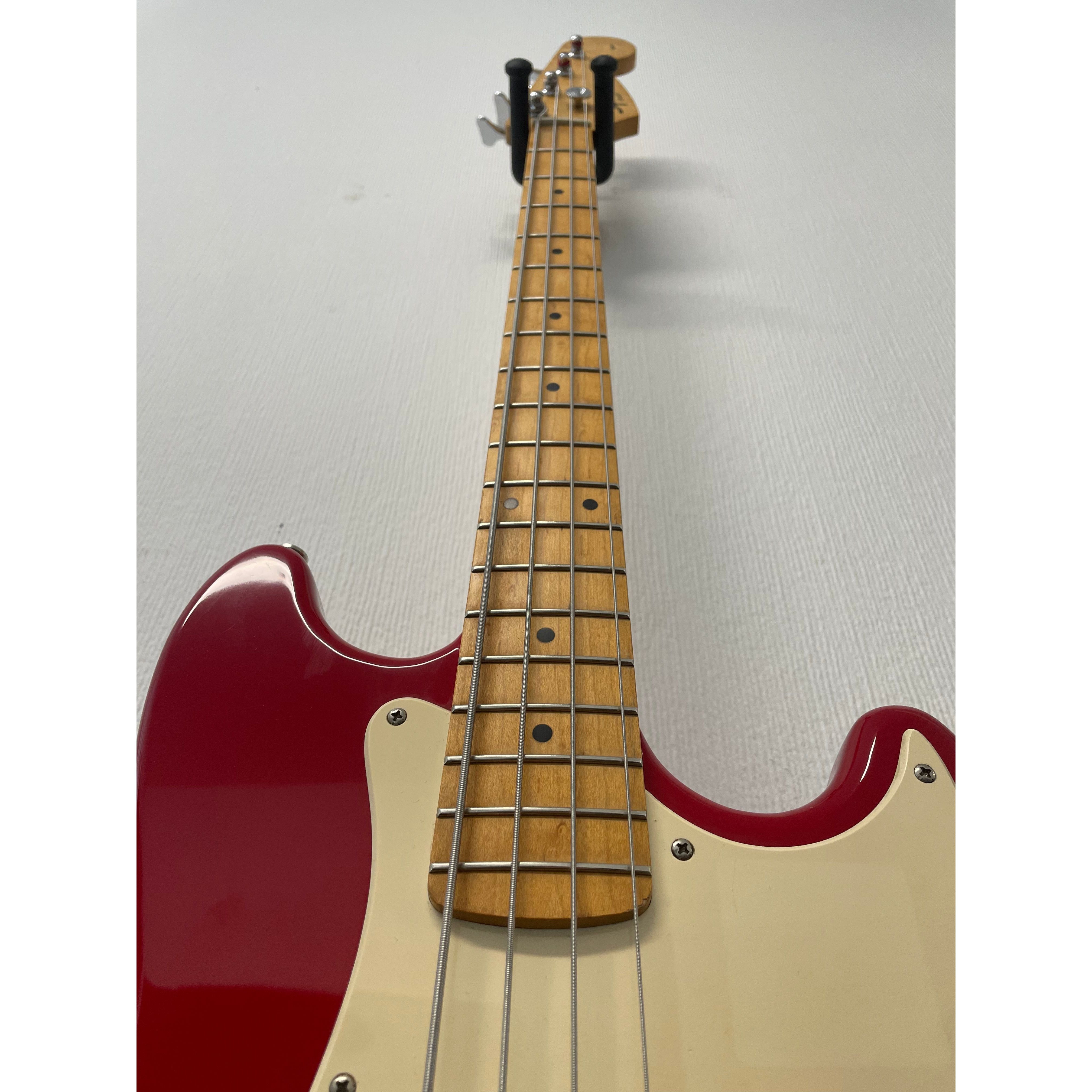 Squier Affinity Bronco Bass in Torino Red Pre-Owned