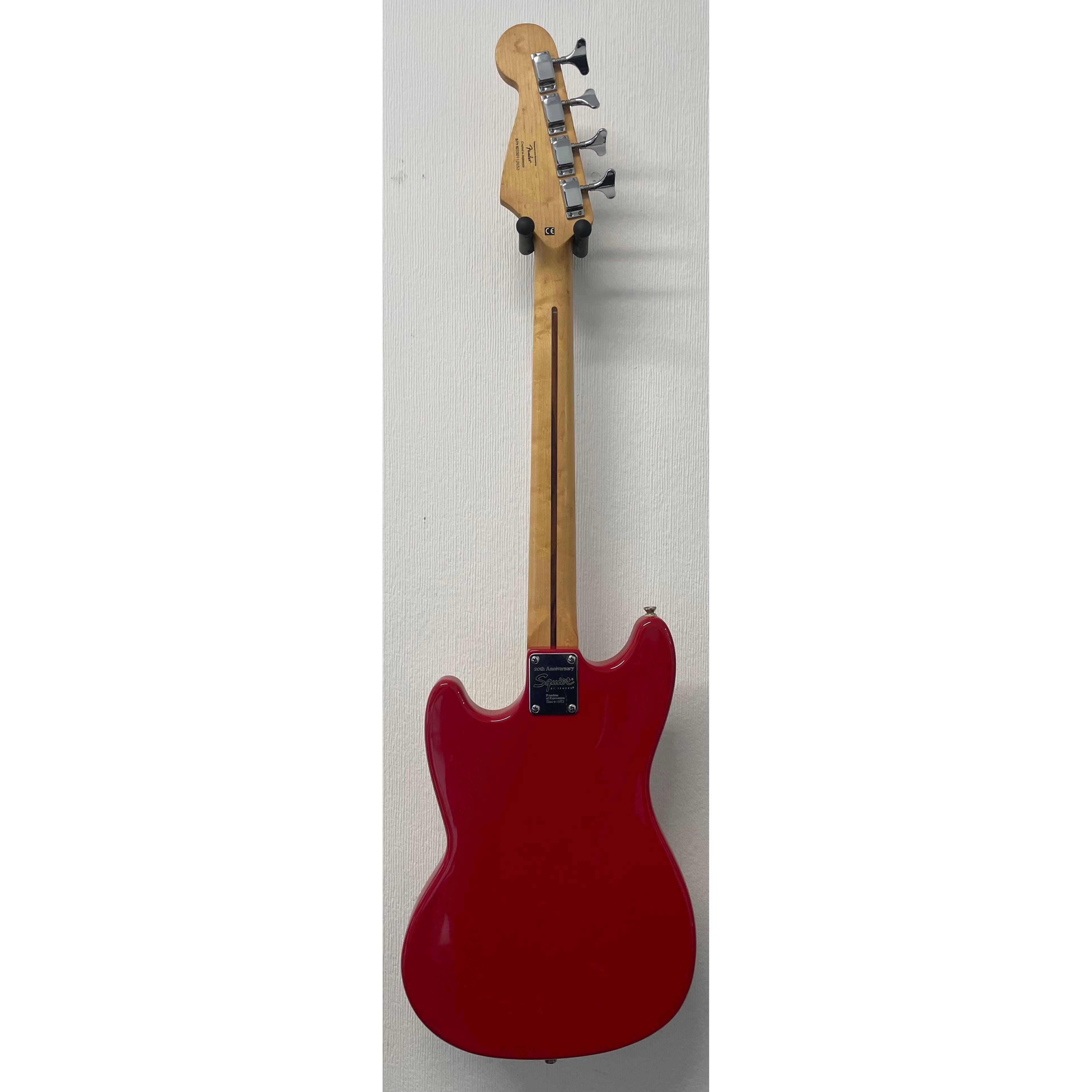 Squier Affinity Bronco Bass in Torino Red Pre-Owned