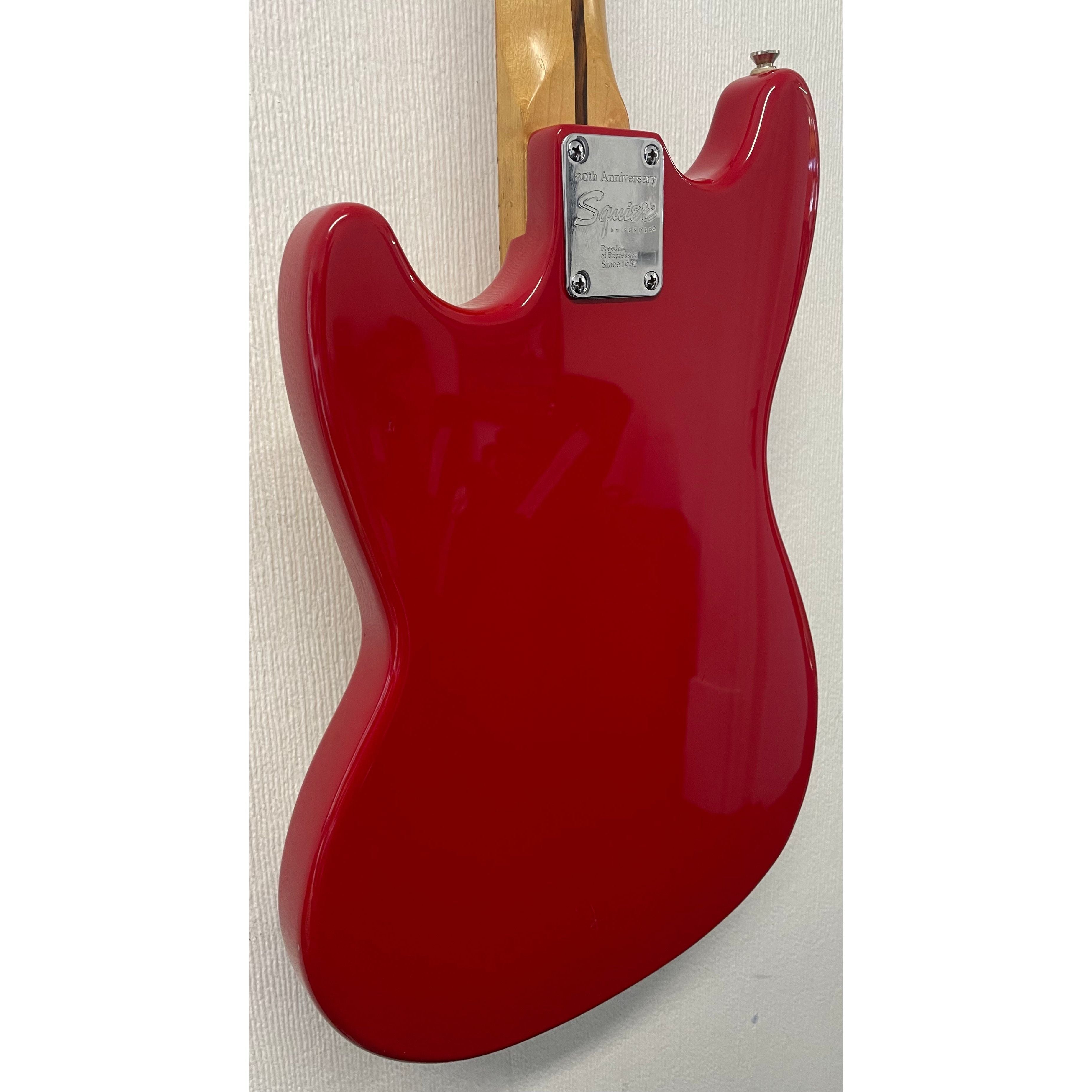 Squier Affinity Bronco Bass in Torino Red Pre-Owned