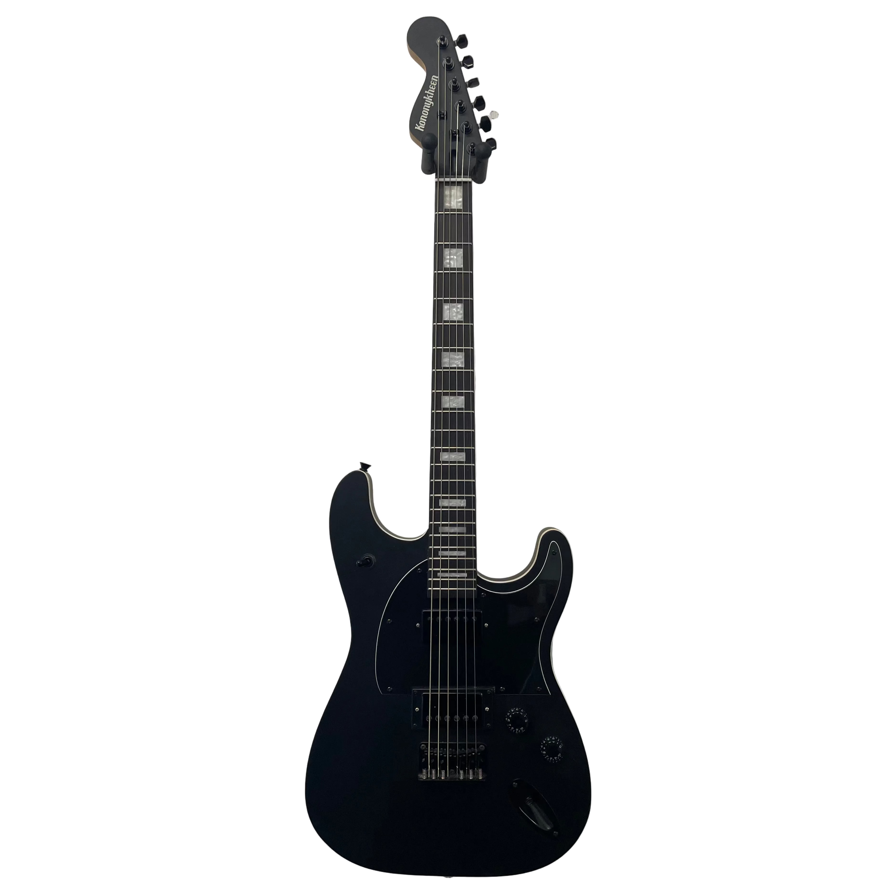 Kononykheen Breed Twenty Nine S-Style Electric Guitar in Coal Black Satin Pre-Owned