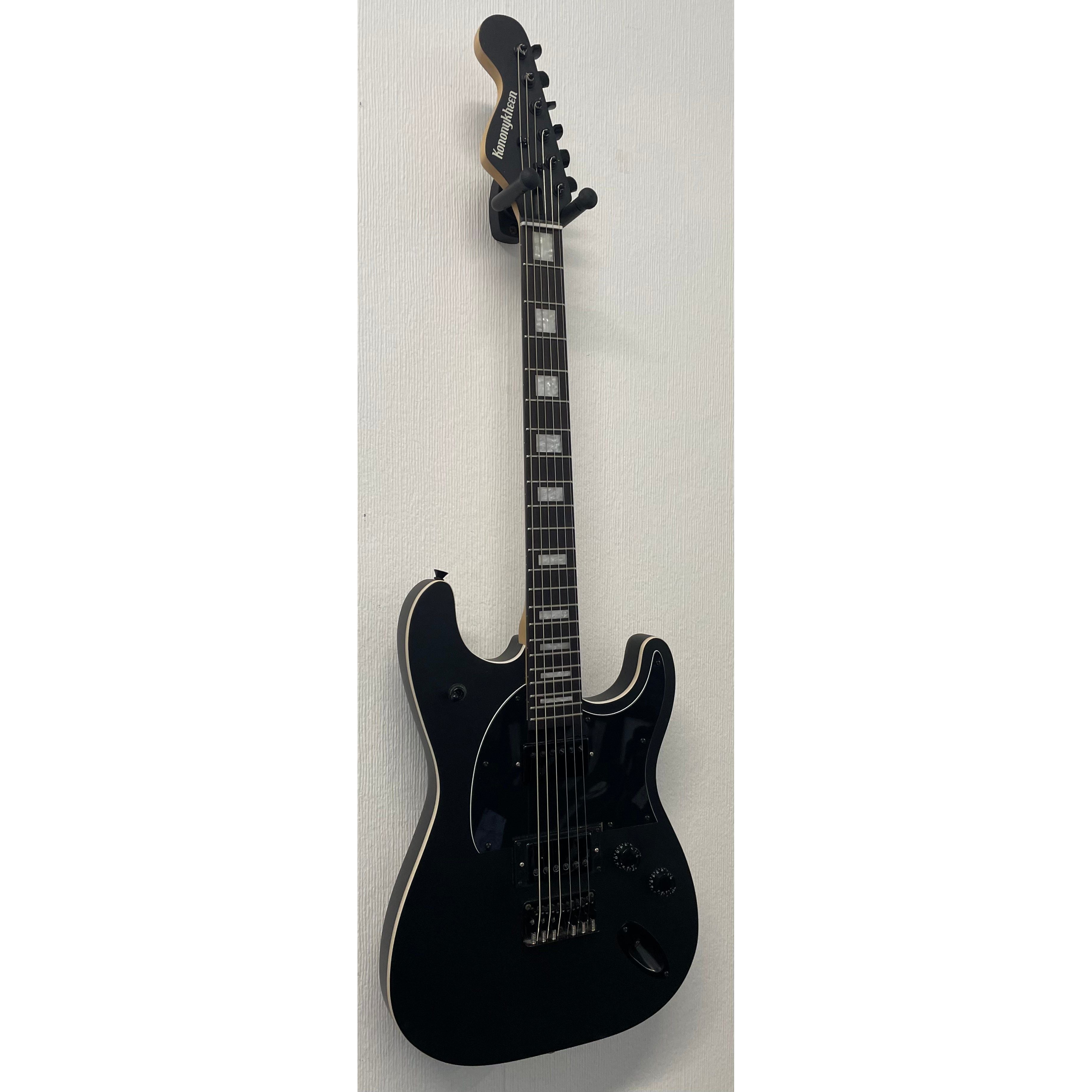 Kononykheen Breed Twenty Nine S-Style Electric Guitar in Coal Black Satin Pre-Owned