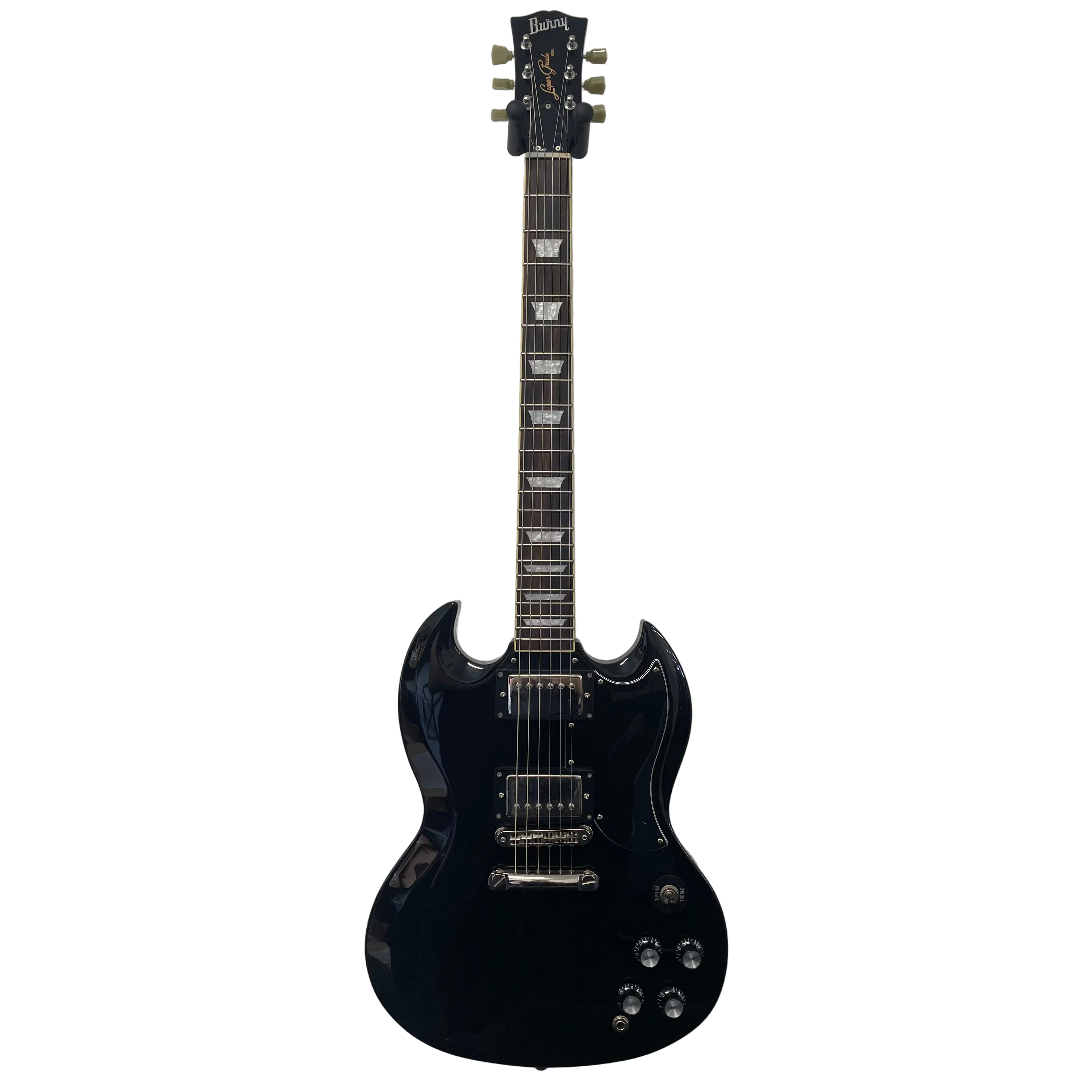 Burny Fernandes SG RSG-50 63' Electric Guitar in Gloss Black Pre-Owned