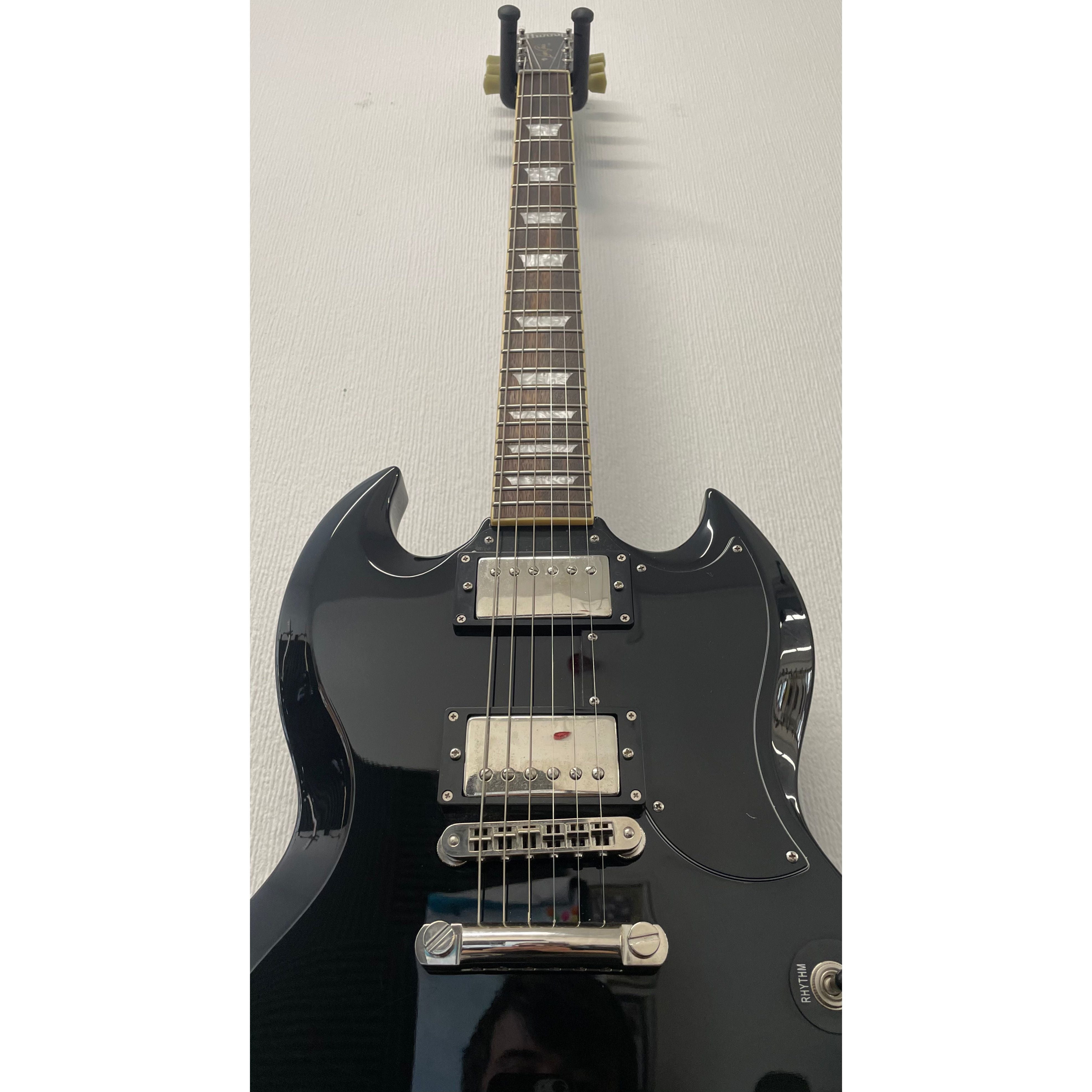 Burny Fernandes SG RSG-50 63' Electric Guitar in Gloss Black Pre-Owned