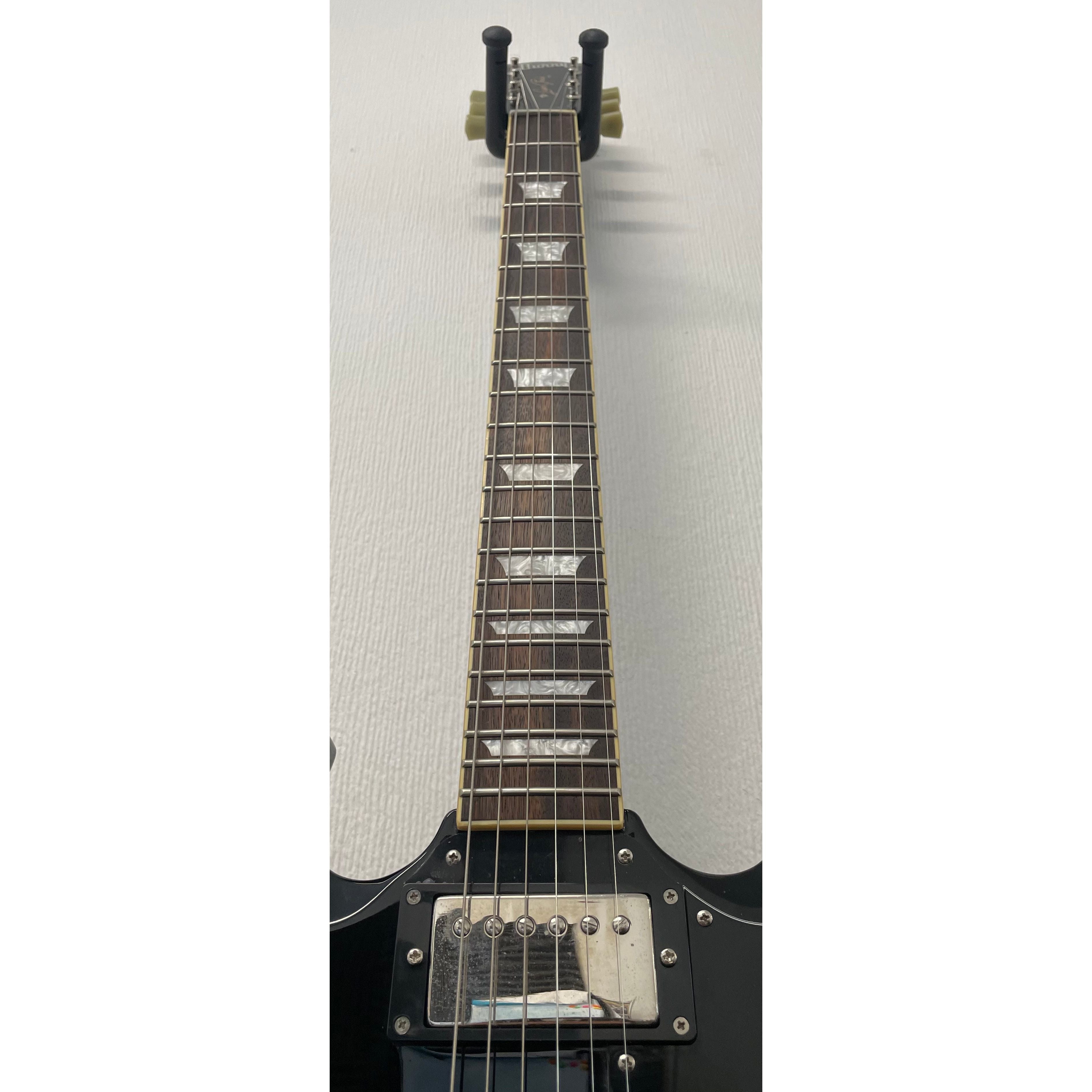 Burny Fernandes SG RSG-50 63' Electric Guitar in Gloss Black Pre-Owned