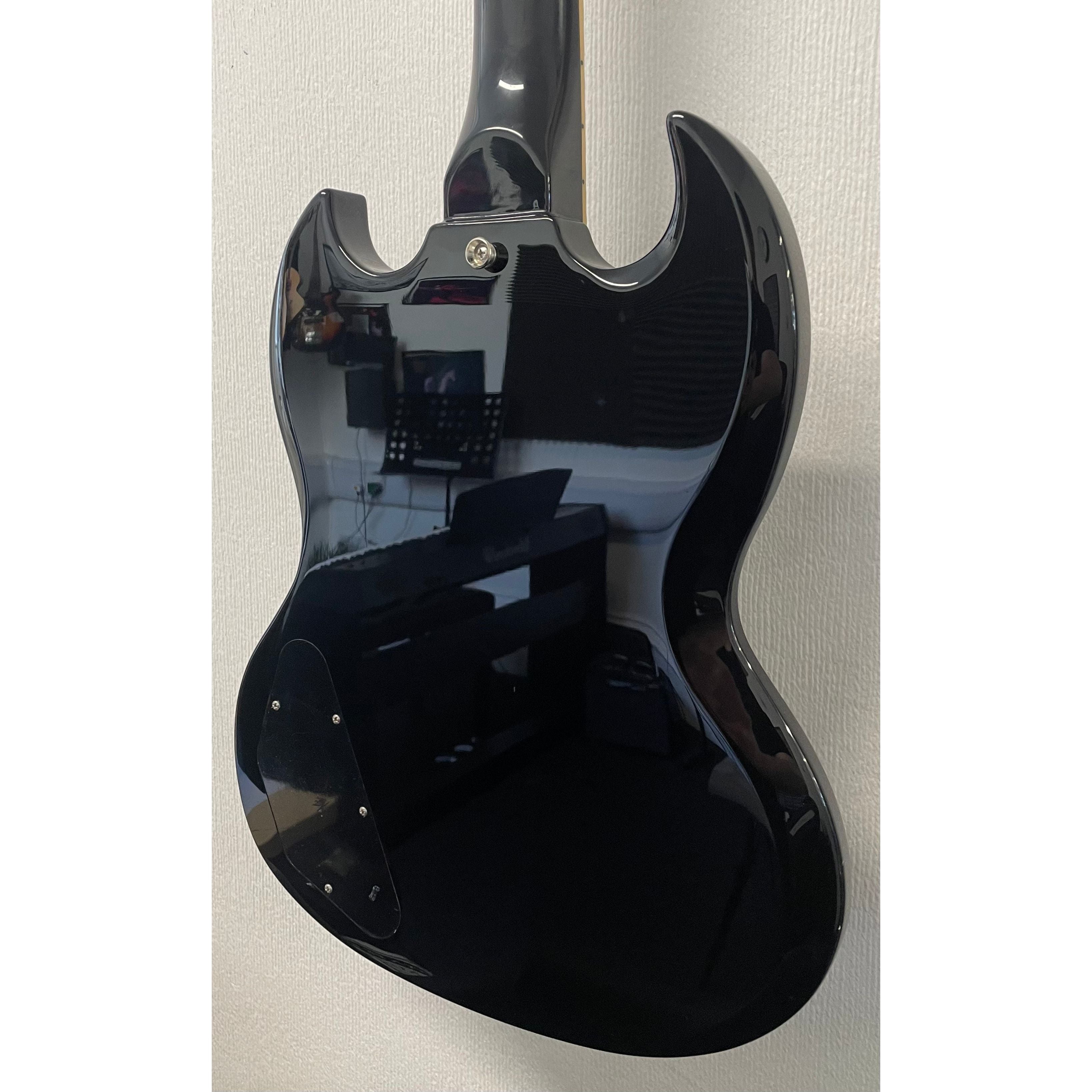 Burny Fernandes SG RSG-50 63' Electric Guitar in Gloss Black Pre-Owned