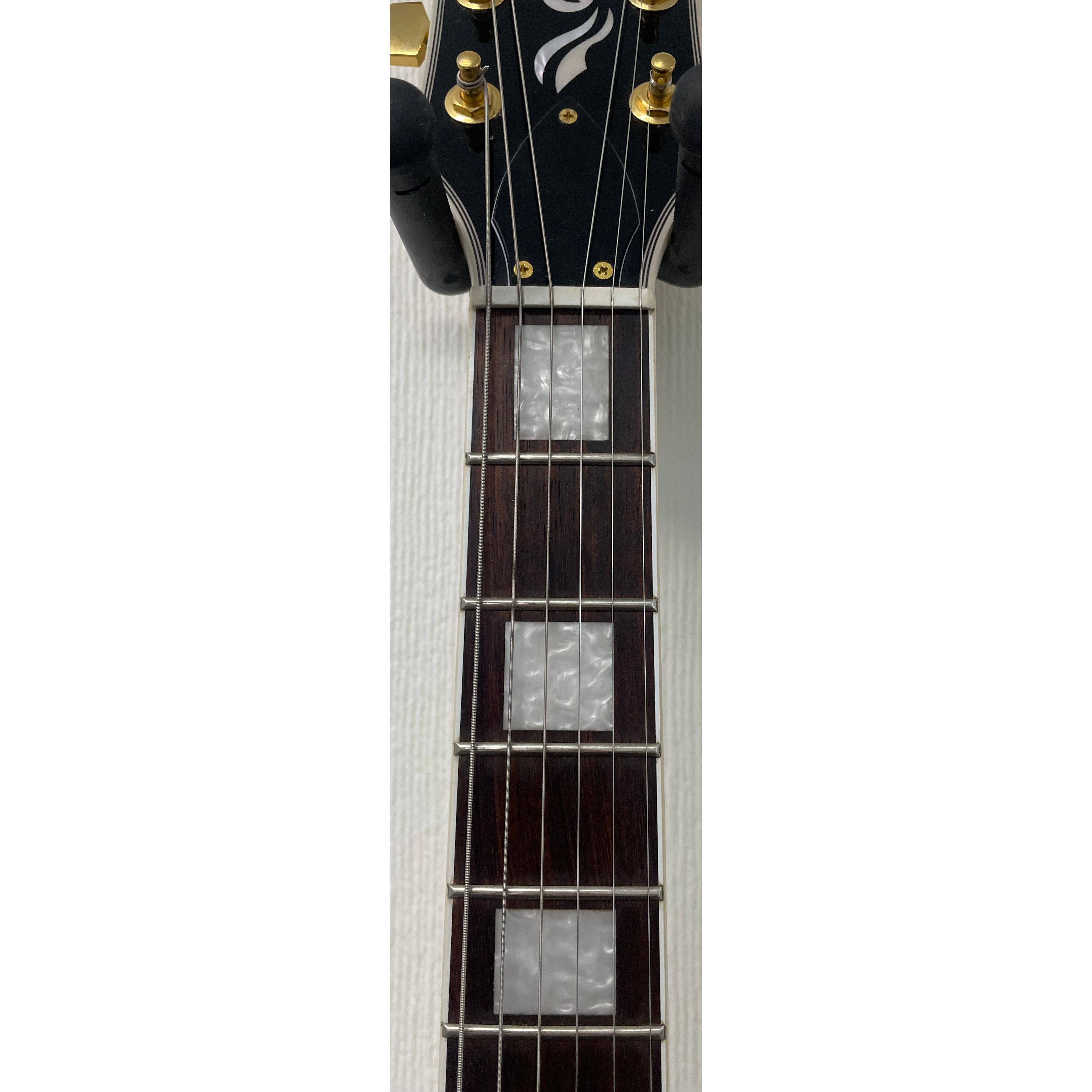 Burny Fernandes RLC-55 Les Paul Style Electric Guitar in Vintage White Pre-Owned