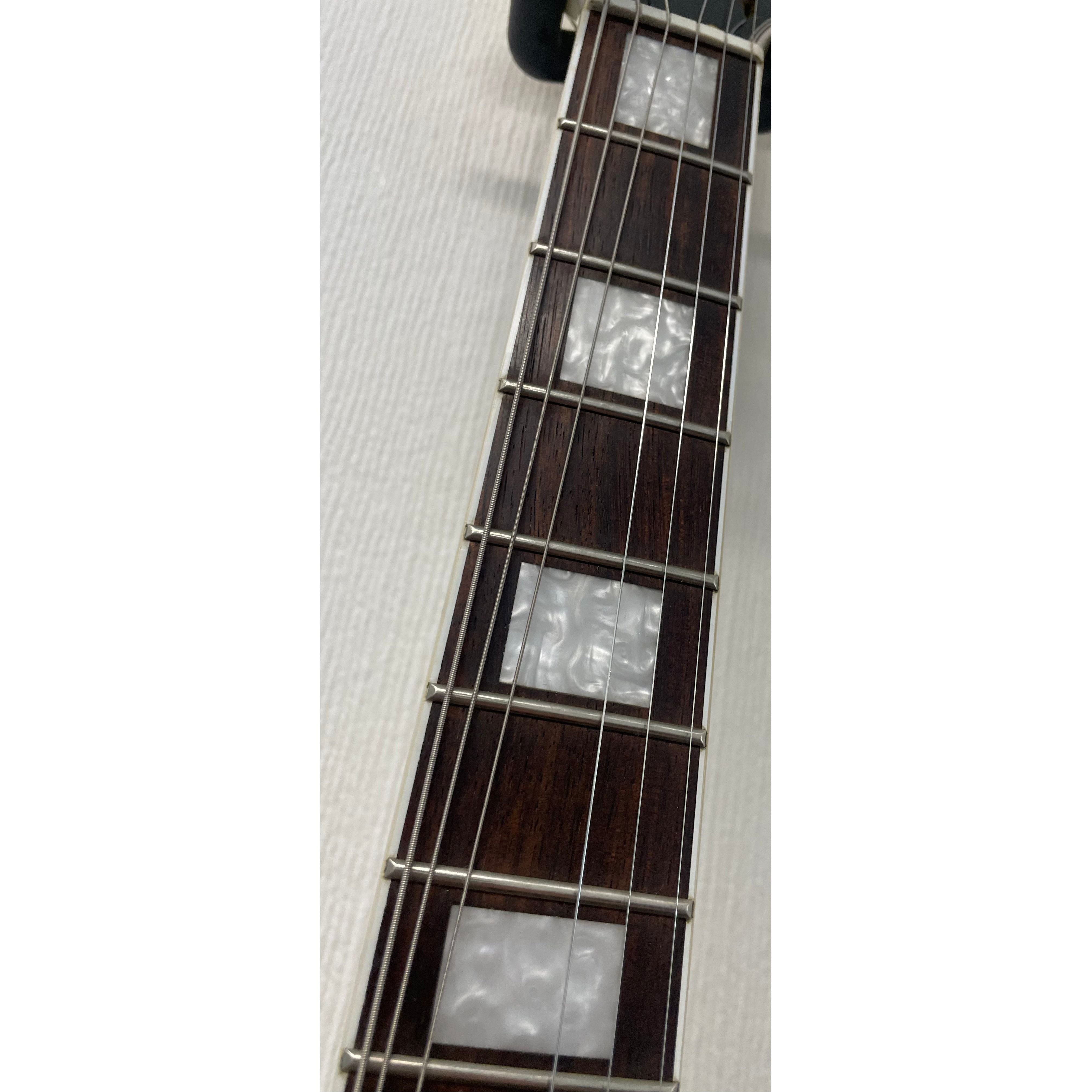 Burny Fernandes RLC-55 Les Paul Style Electric Guitar in Vintage White Pre-Owned