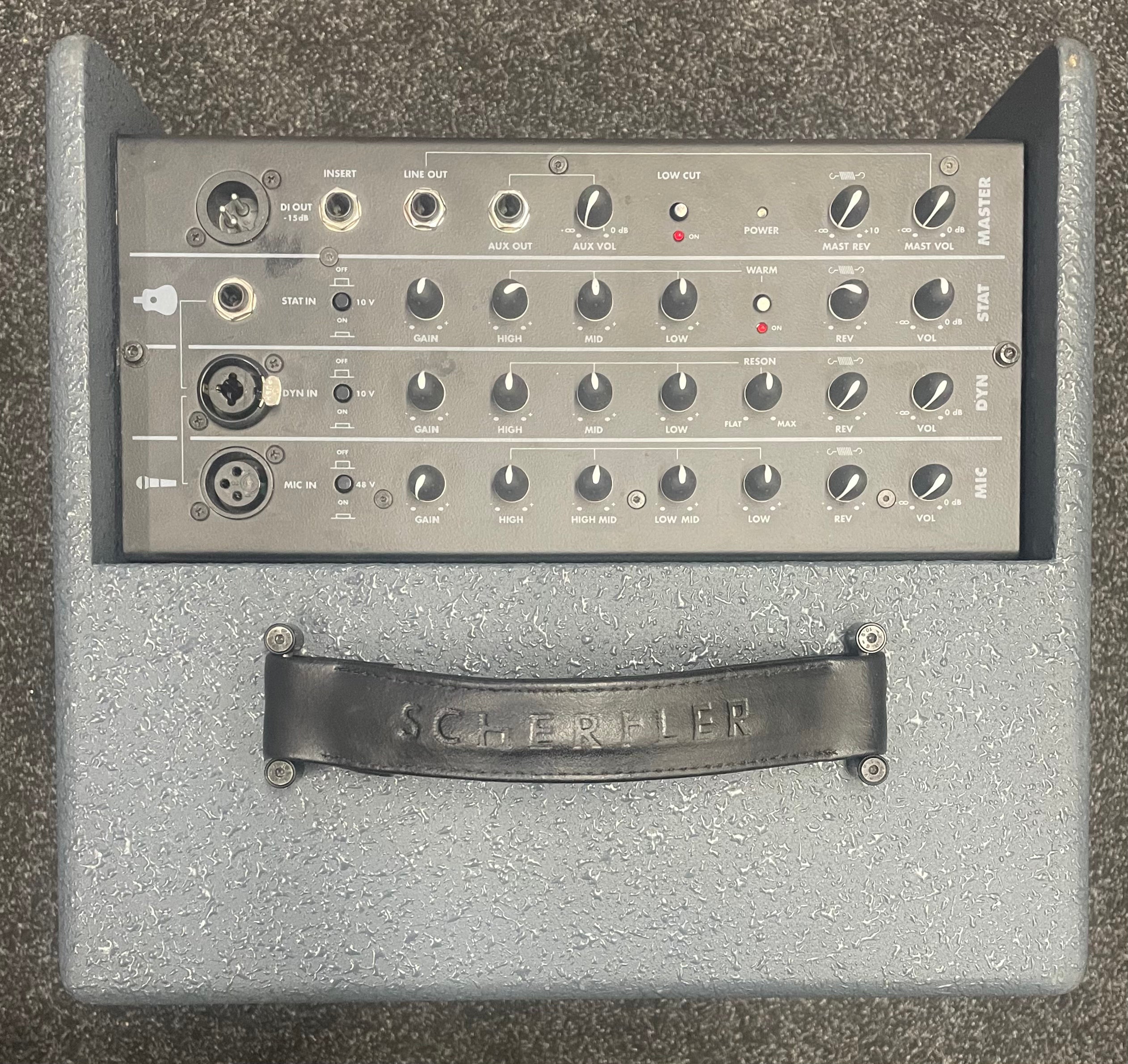 Schertler Unico Classic 200W Bi Amplified Acoustic Amp with Gigbag Pre-Owned