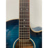 Aria Folk Size Electro Acoustic Guitar with Built in Effects FET-01FX SBL in Thru Blue with Original Gigbag Pre-Owned