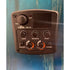 Aria Folk Size Electro Acoustic Guitar with Built in Effects FET-01FX SBL in Thru Blue with Original Gigbag Pre-Owned