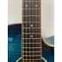 Aria Folk Size Electro Acoustic Guitar with Built in Effects FET-01FX SBL in Thru Blue with Original Gigbag Pre-Owned