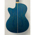 Aria Folk Size Electro Acoustic Guitar with Built in Effects FET-01FX SBL in Thru Blue with Original Gigbag Pre-Owned