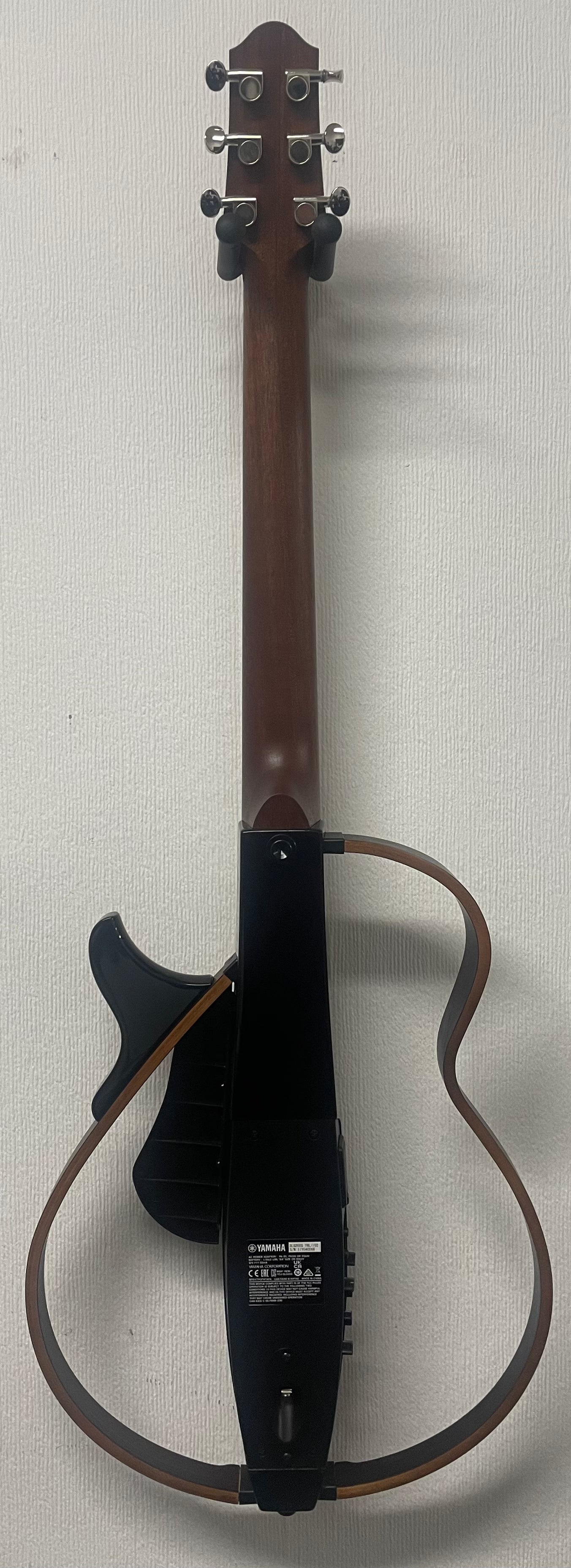 Yamaha SLG200 TBL Silent Guitar in Trans Black with Gigbag Pre-Owned