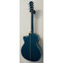 Aria Folk Size Electro Acoustic Guitar with Built in Effects FET-01FX SBL in Thru Blue with Original Gigbag Pre-Owned