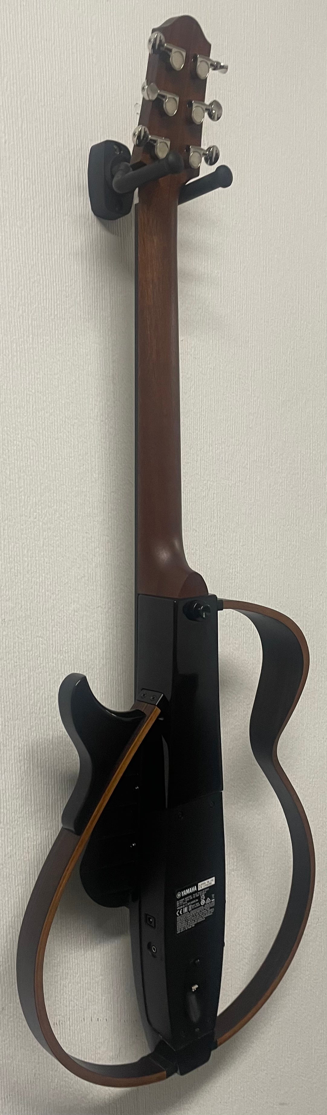 Yamaha SLG200 TBL Silent Guitar in Trans Black with Gigbag Pre-Owned