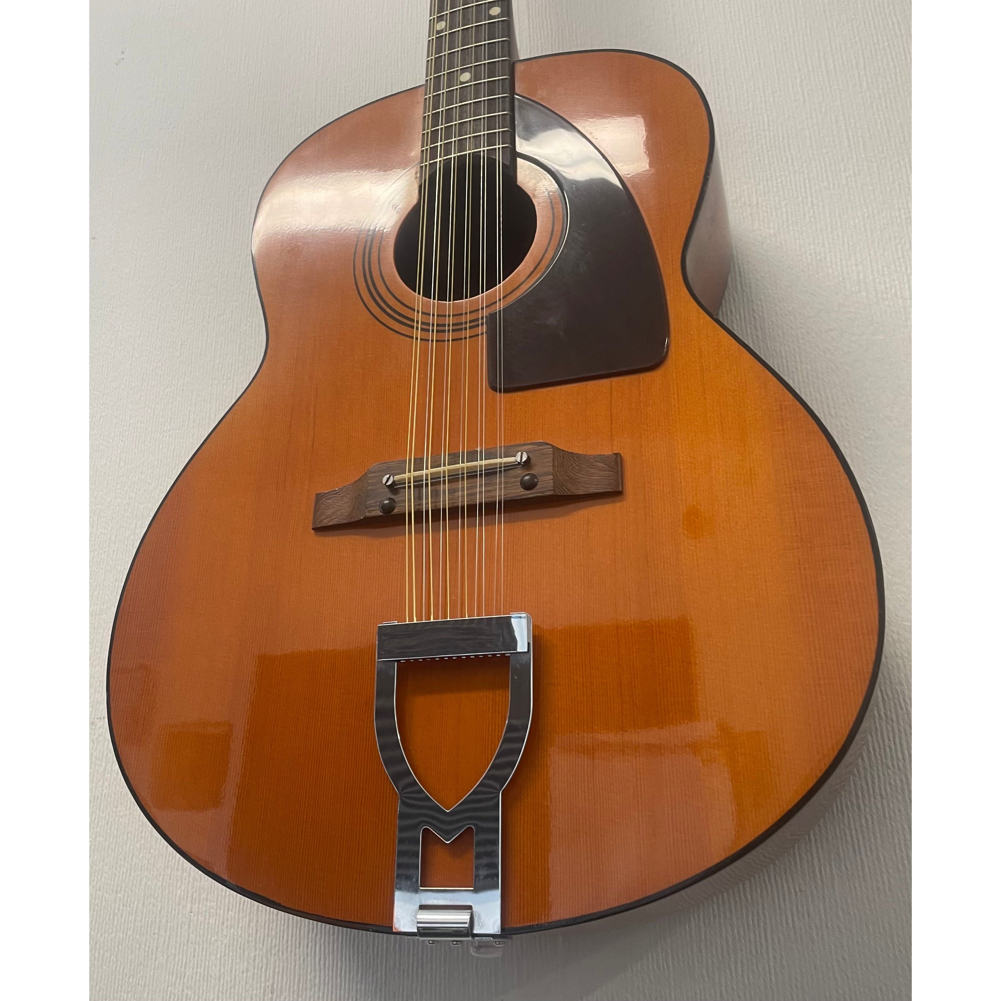 Eko Navajo 12 String Acoustic Guitar, Made in Italy, 1970's, with Hardcase Pre-Owned