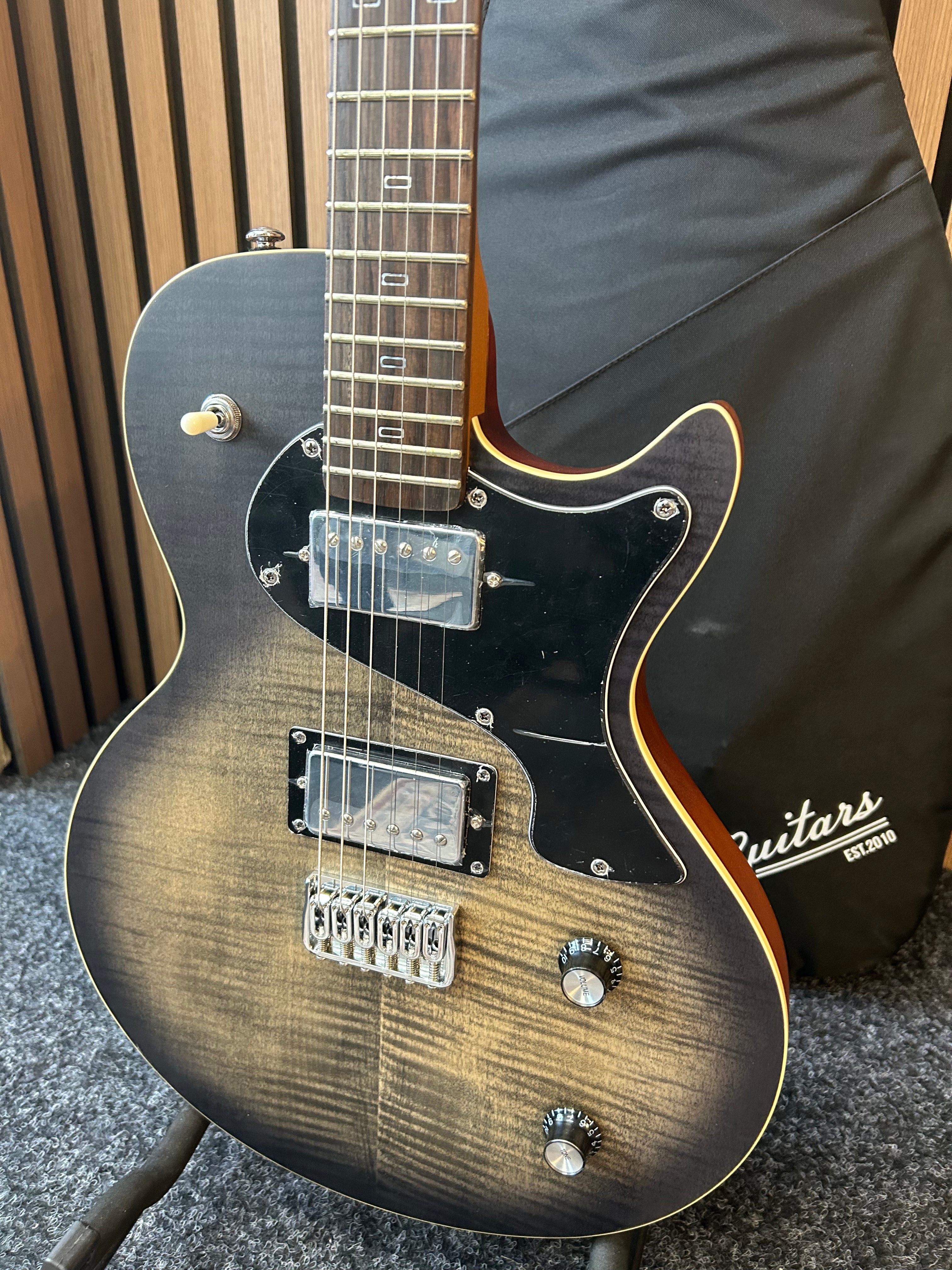 PJD Guitars Carey Orgin Series Pro in Charcoal Burst