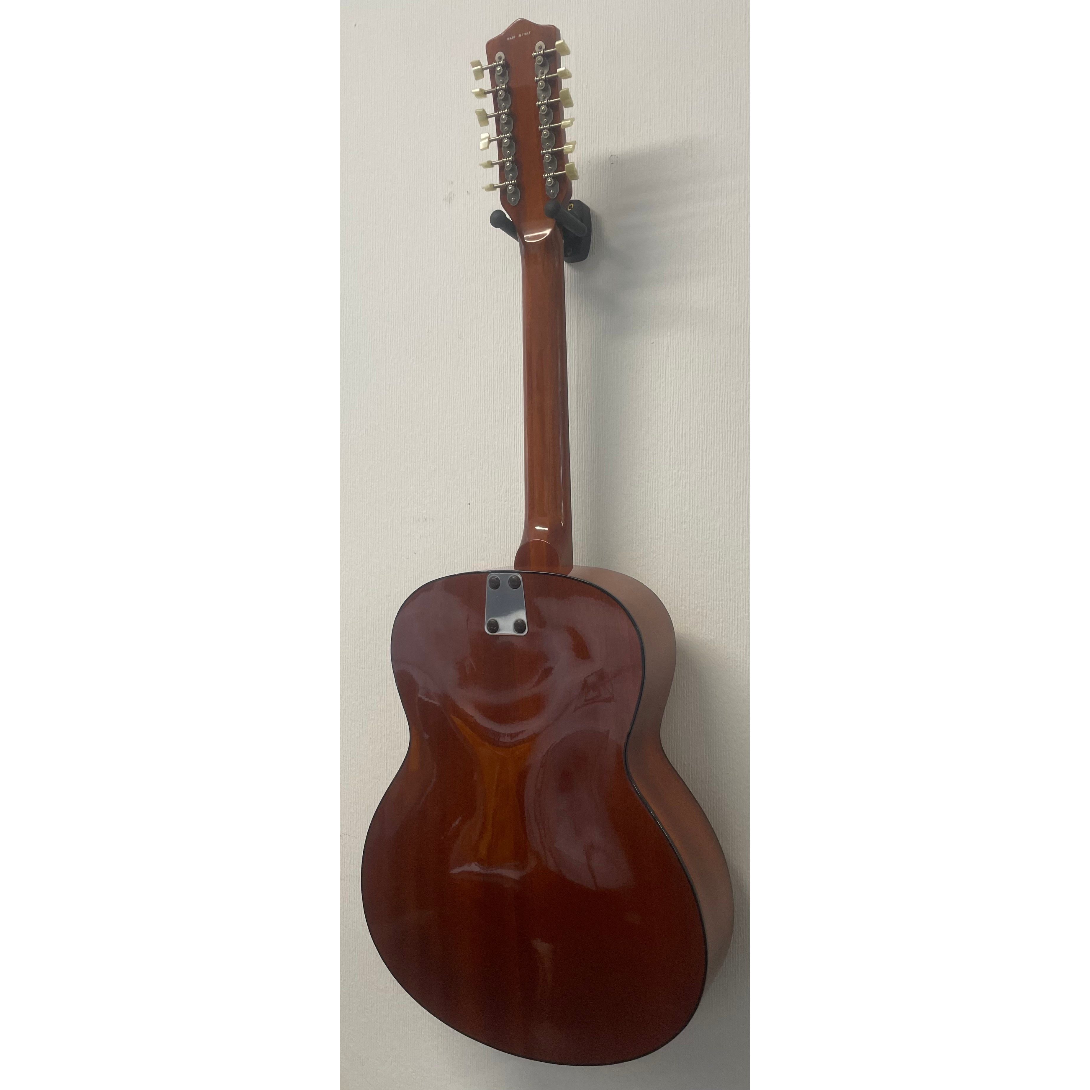Eko Navajo 12 String Acoustic Guitar, Made in Italy, 1970's, with Hardcase Pre-Owned