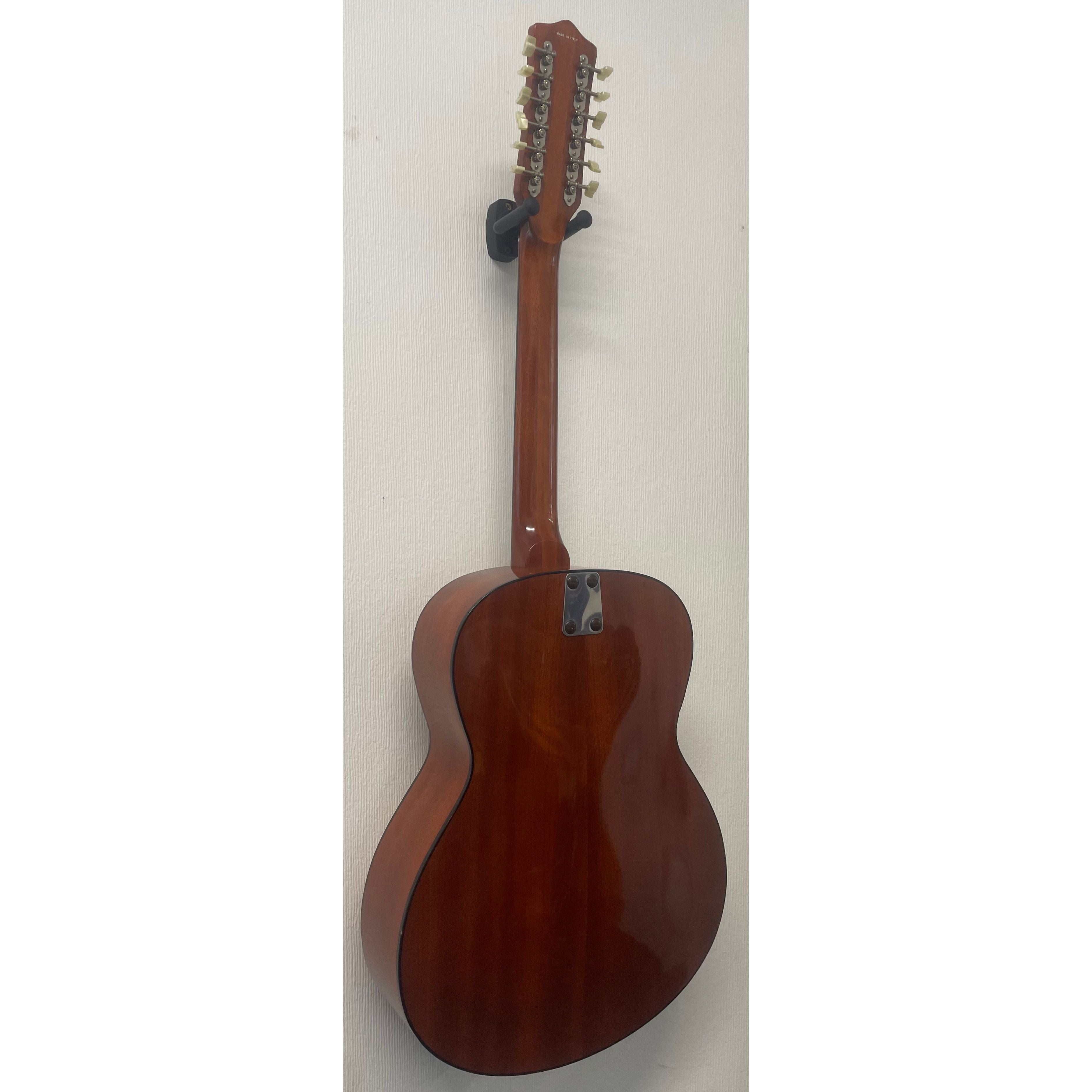 Eko Navajo 12 String Acoustic Guitar, Made in Italy, 1970's, with Hardcase Pre-Owned