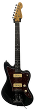 Vintage V65 ReIssued Series Vibrato Electric Guitar in Gloss Black Pre-Owned