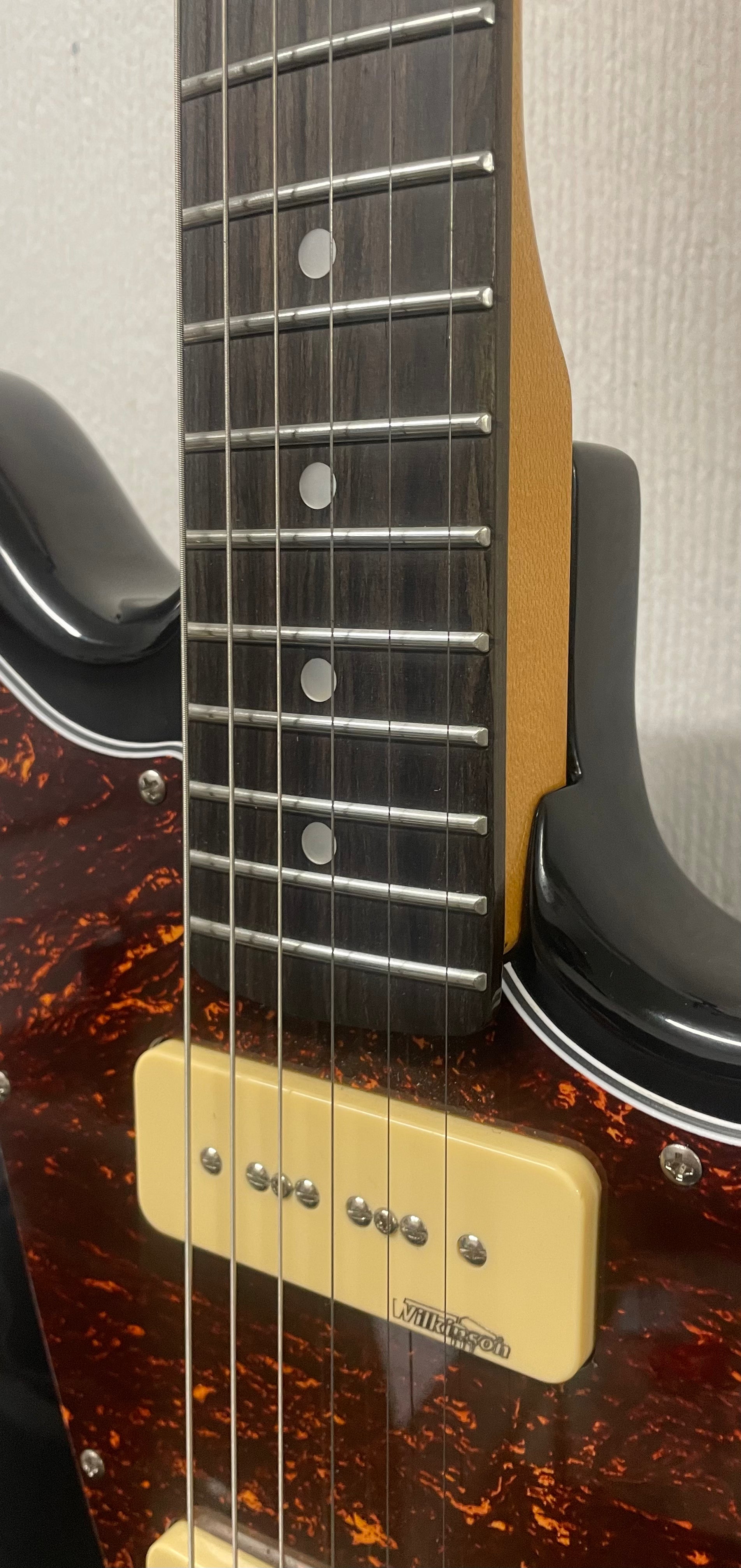 Vintage V65 ReIssued Series Vibrato Electric Guitar in Gloss Black Pre-Owned