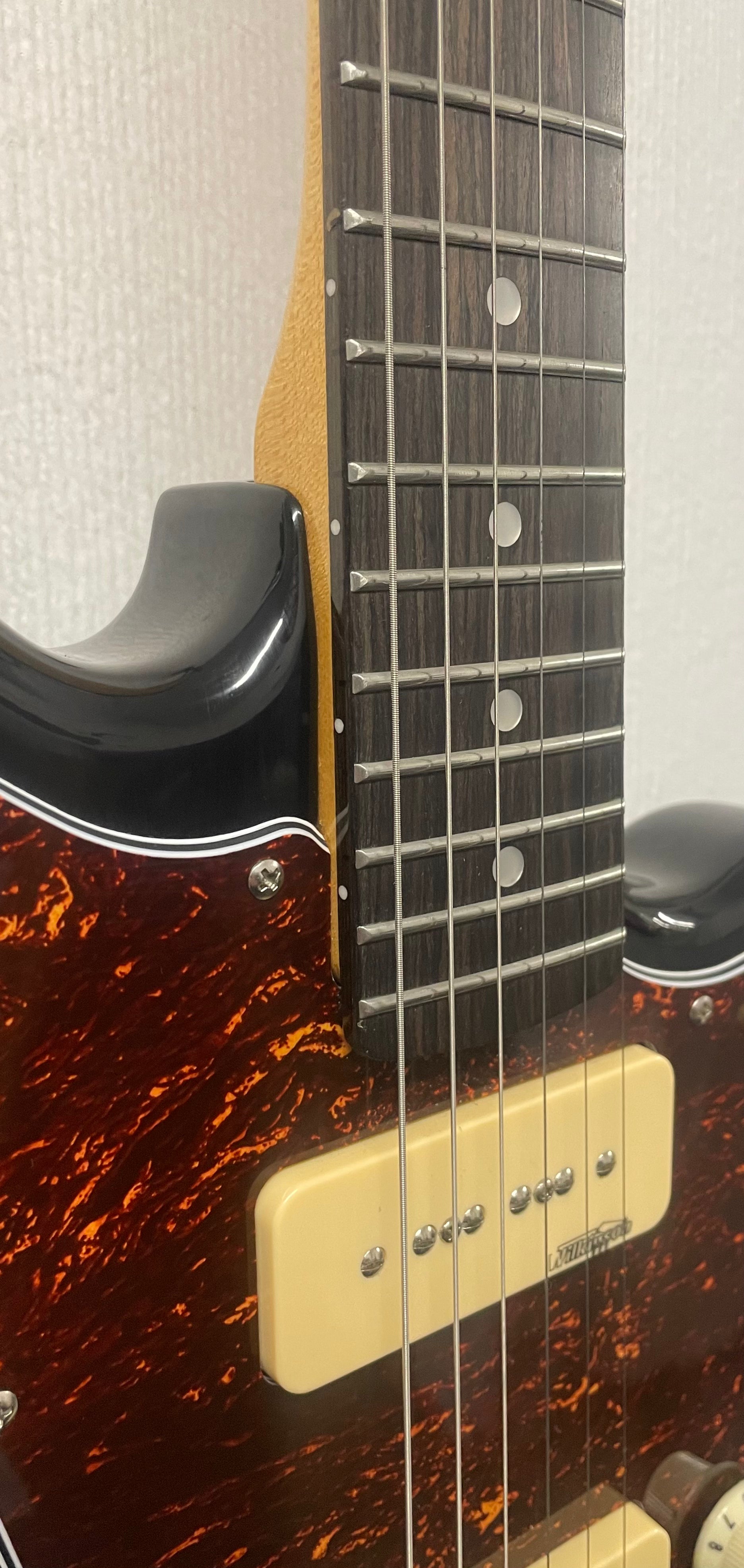 Vintage V65 ReIssued Series Vibrato Electric Guitar in Gloss Black Pre-Owned