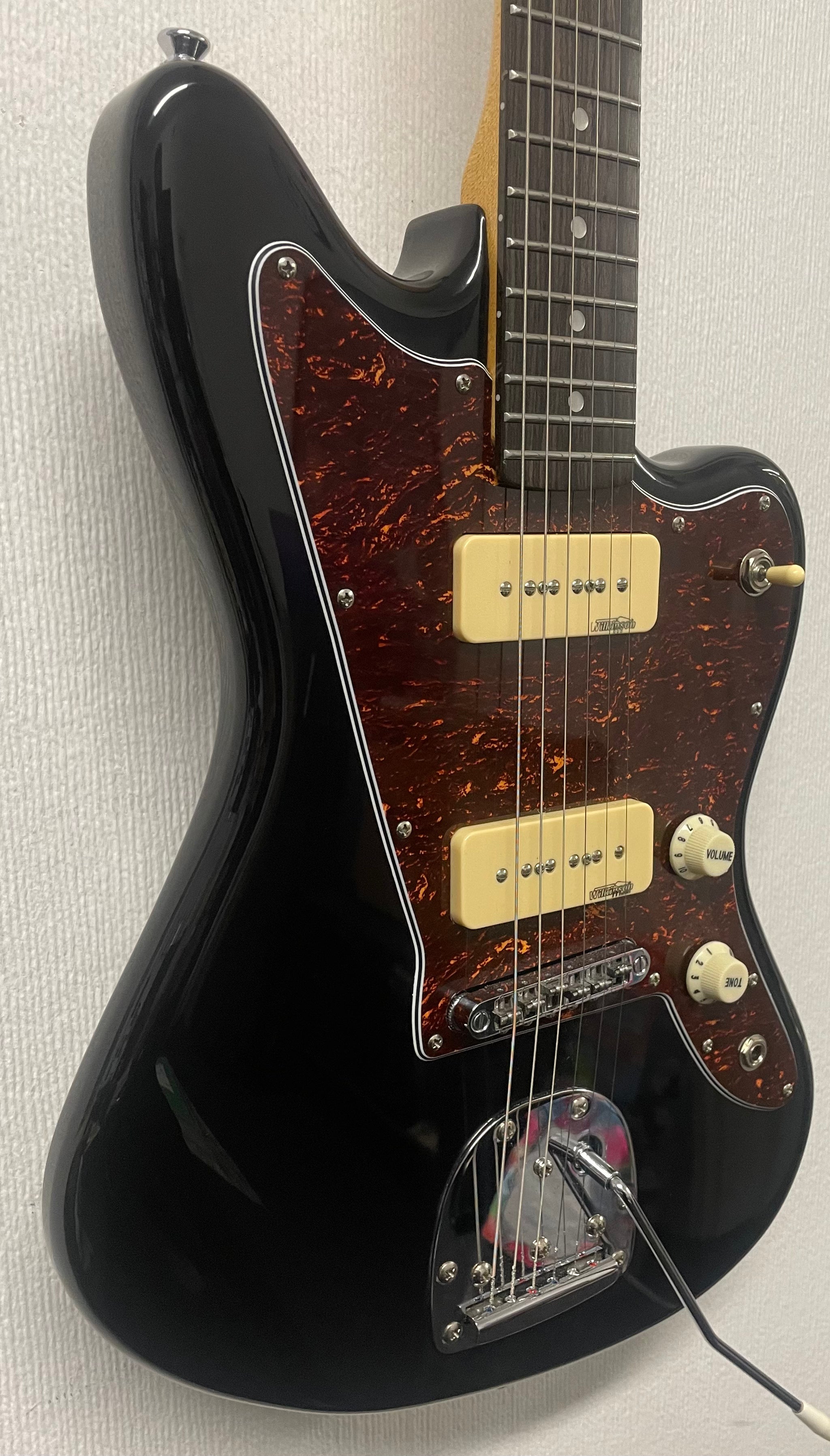 Vintage V65 ReIssued Series Vibrato Electric Guitar in Gloss Black Pre-Owned