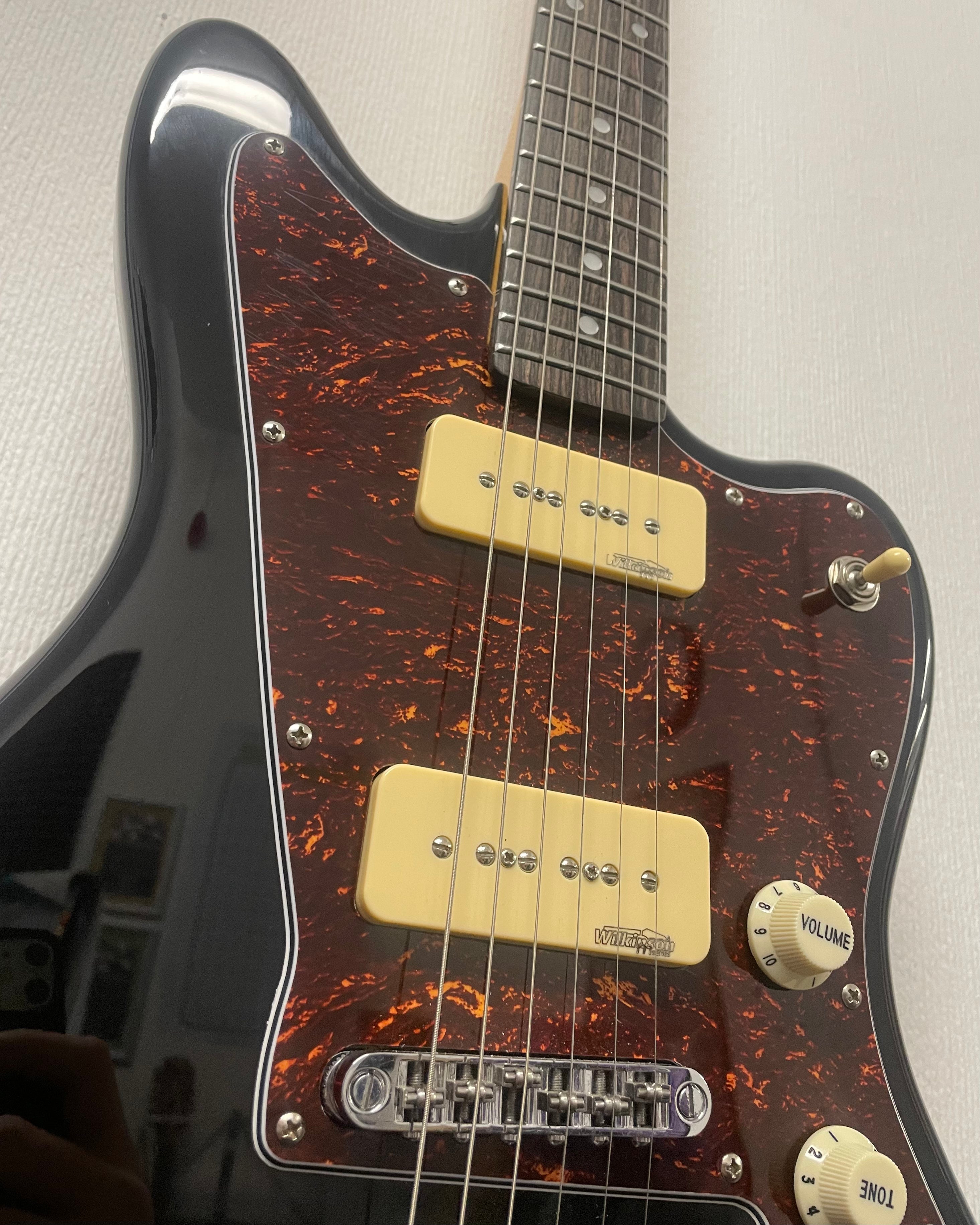 Vintage V65 ReIssued Series Vibrato Electric Guitar in Gloss Black Pre-Owned