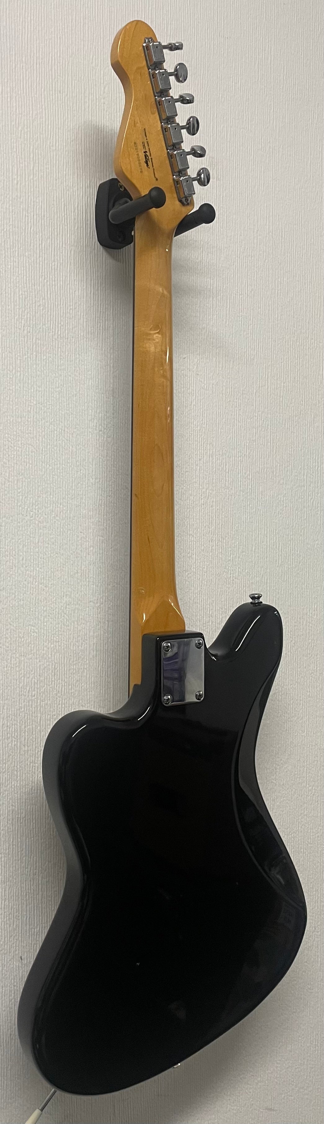 Vintage V65 ReIssued Series Vibrato Electric Guitar in Gloss Black Pre-Owned