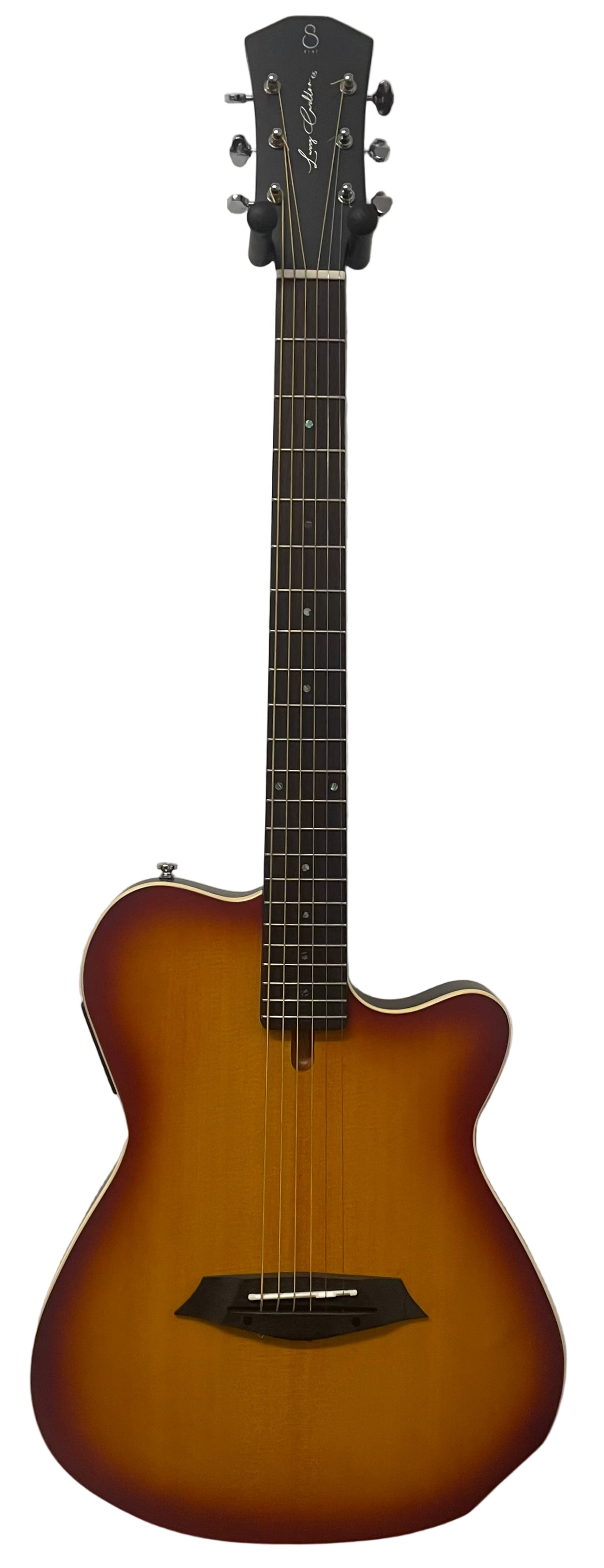 Larry Carlton G5A Acousticaster Hybrid Guitar in Tobacco Sunburst Pre-Owned